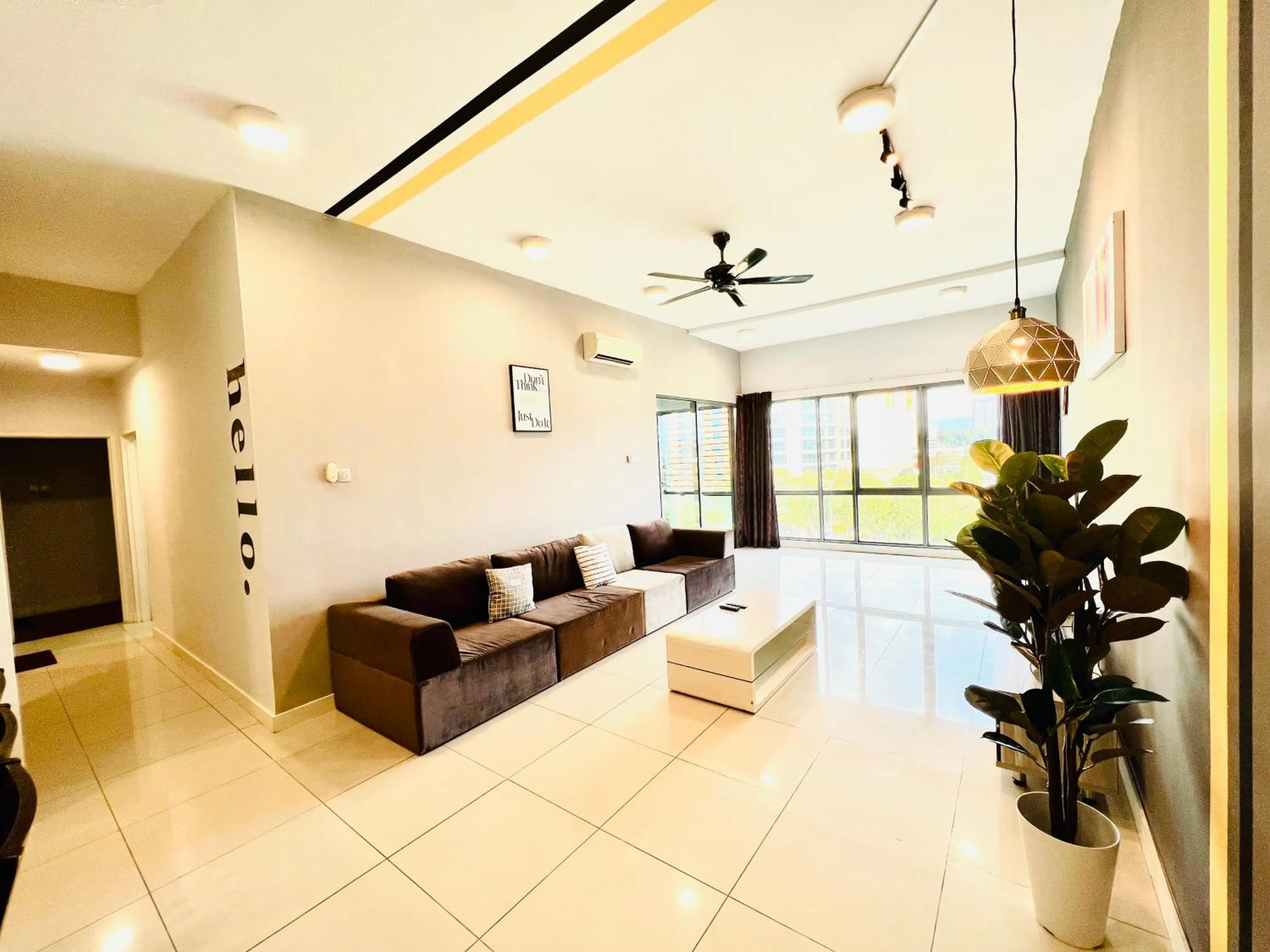 Living room in AJ Suites @ Loft Imago KK