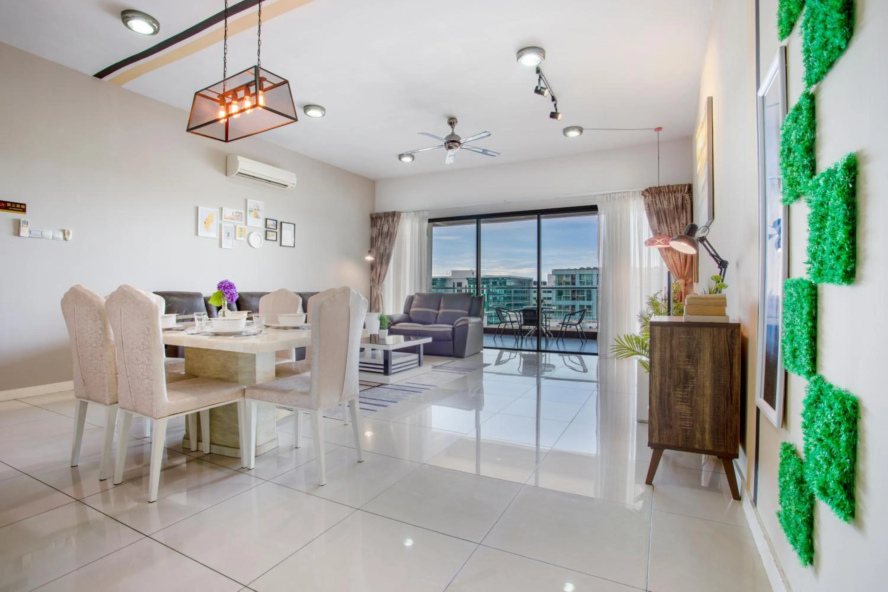 Living room in AJ Suites @ Loft Imago KK