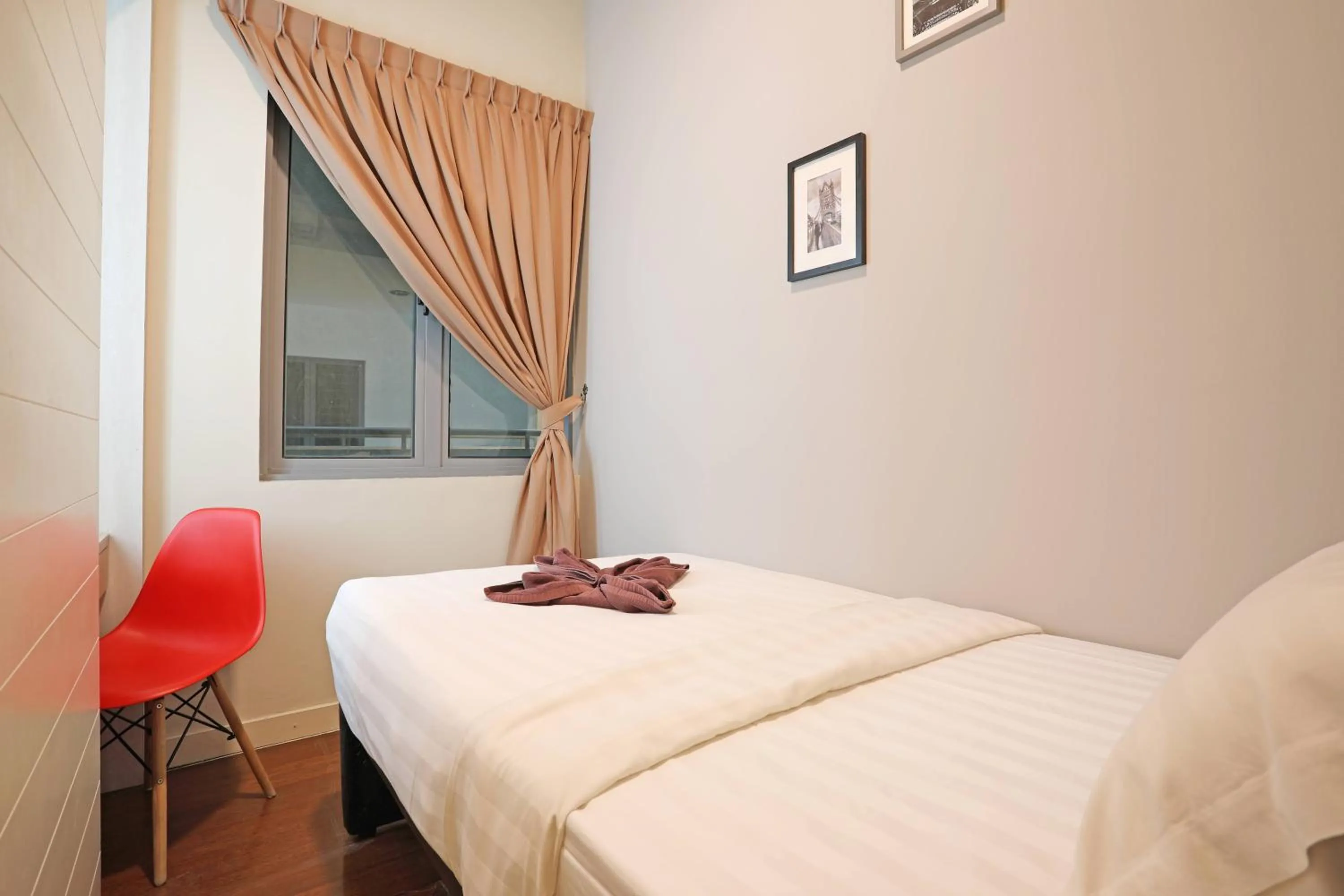 Bedroom, Bed in AJ Suites @ Loft Imago KK