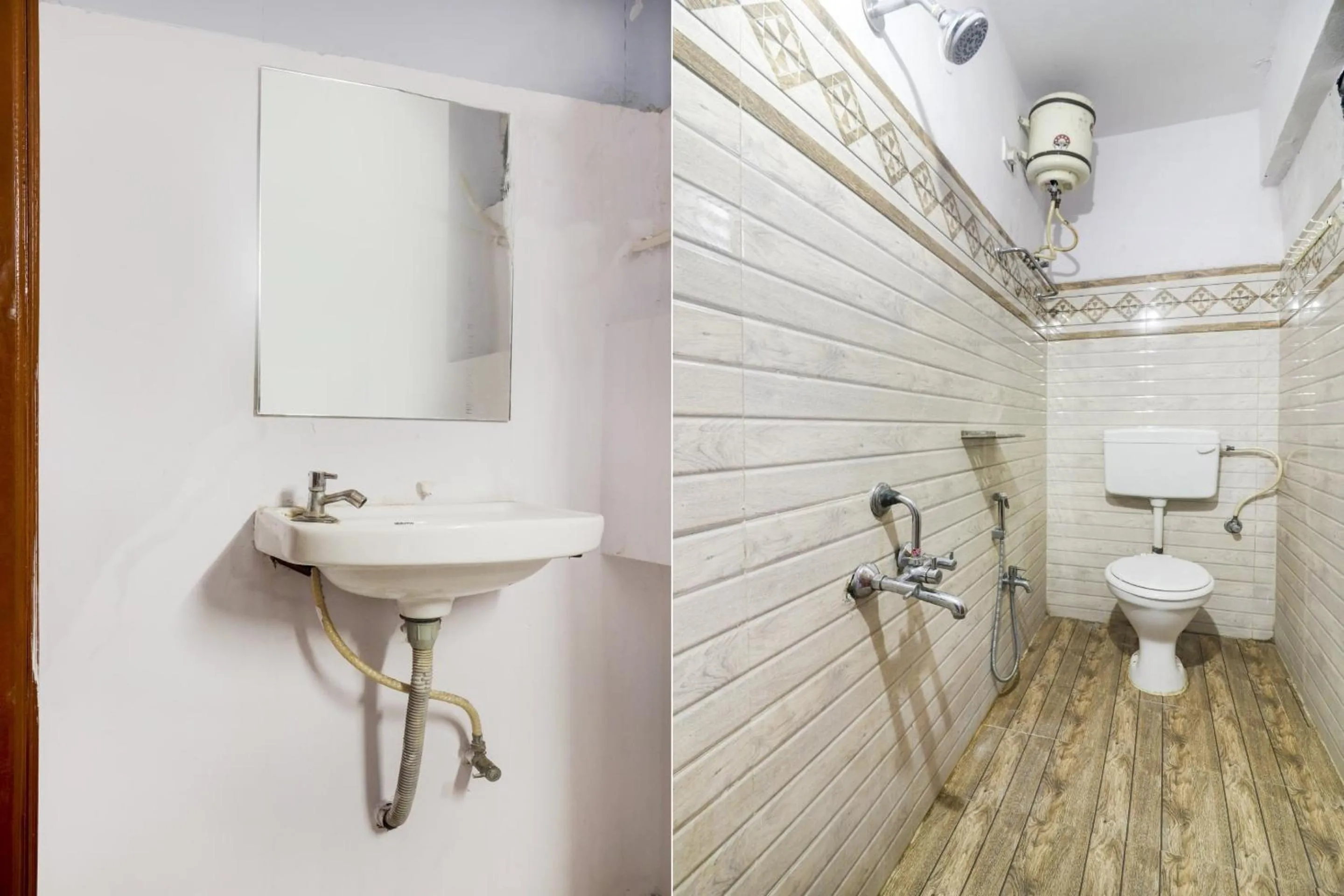 Bathroom in Hotel O RR