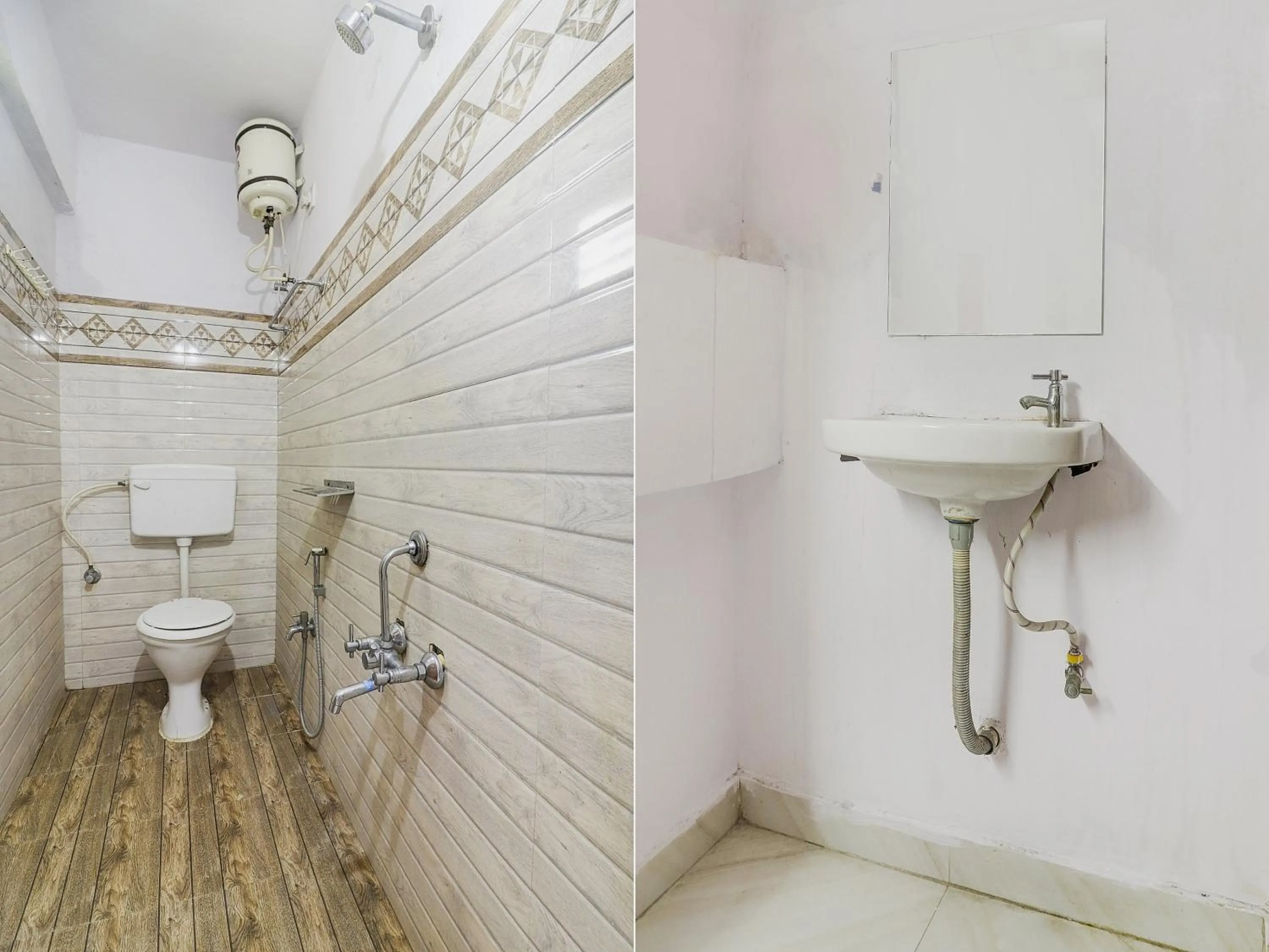 Bathroom in Hotel O RR