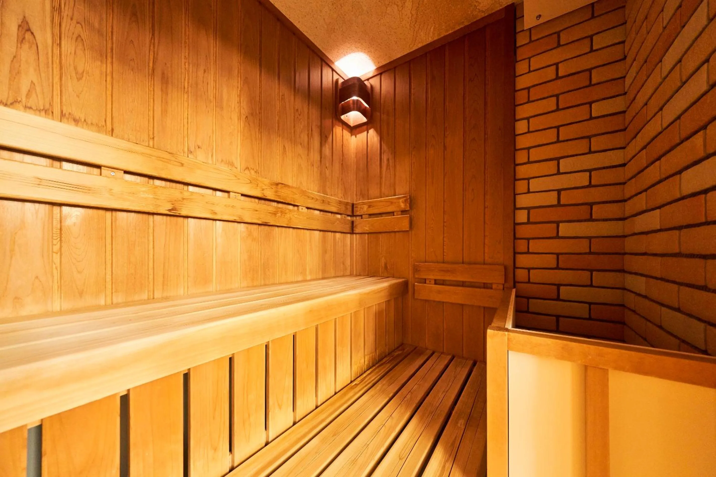 Sauna in Hotel Global View Hachinohe