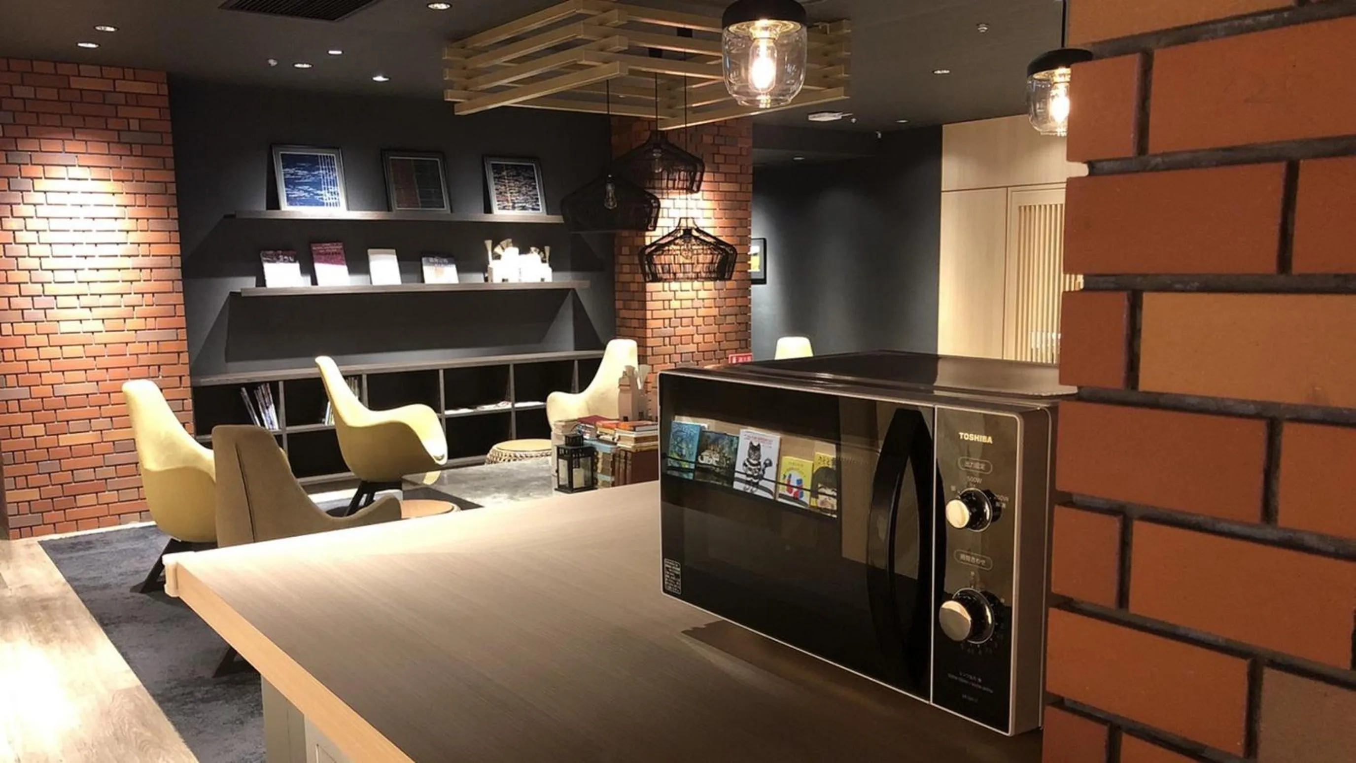 Lounge or bar in Hotel Global View Hachinohe