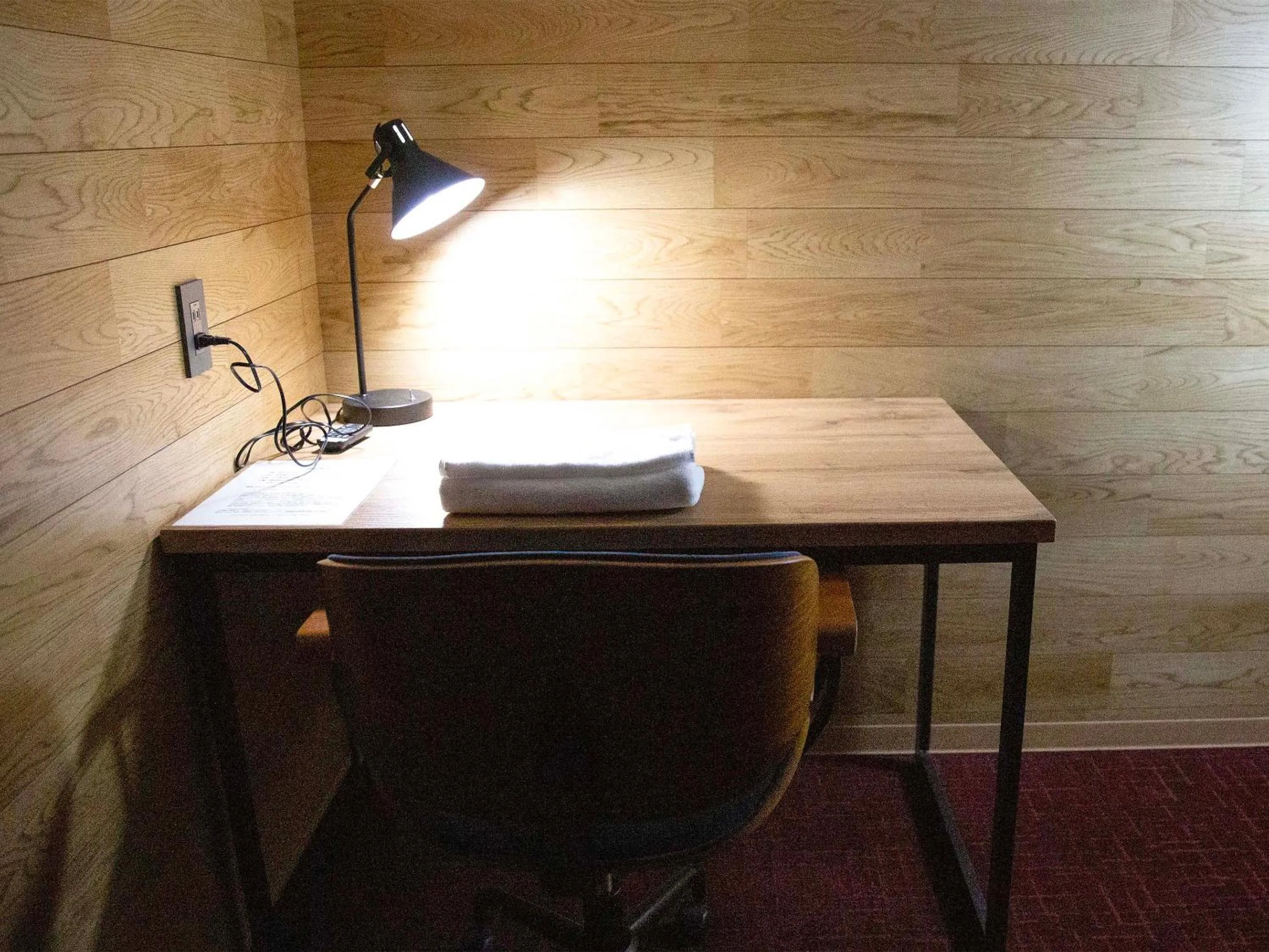 Photo of the whole room in the circle apartment