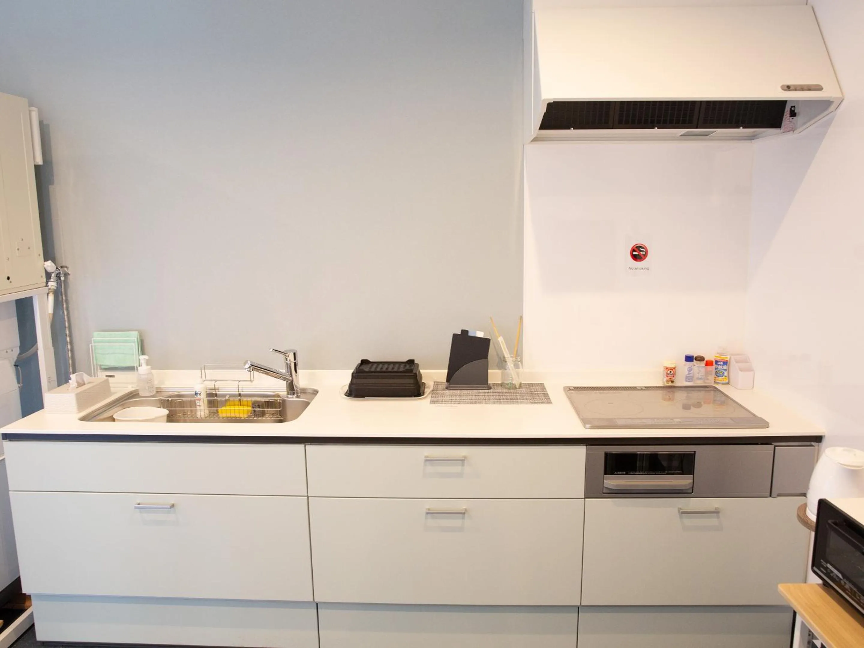 Communal kitchen in the circle apartment