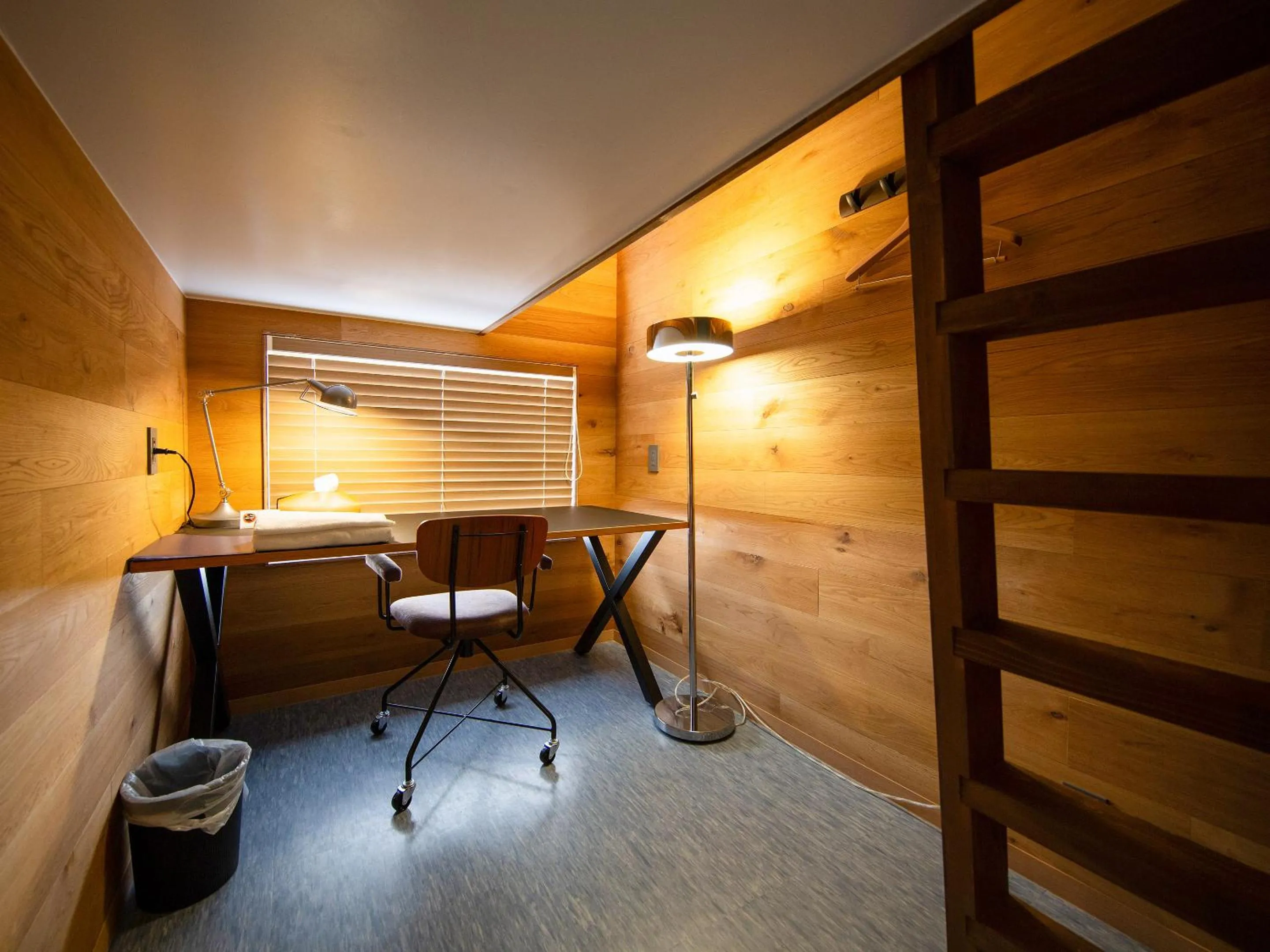 Photo of the whole room in the circle apartment