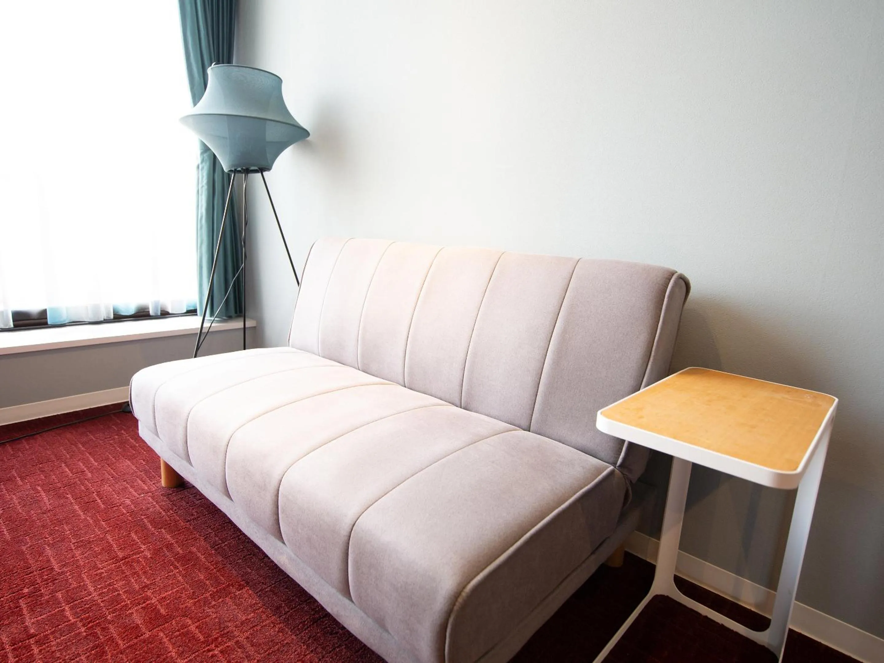 Photo of the whole room in the circle apartment