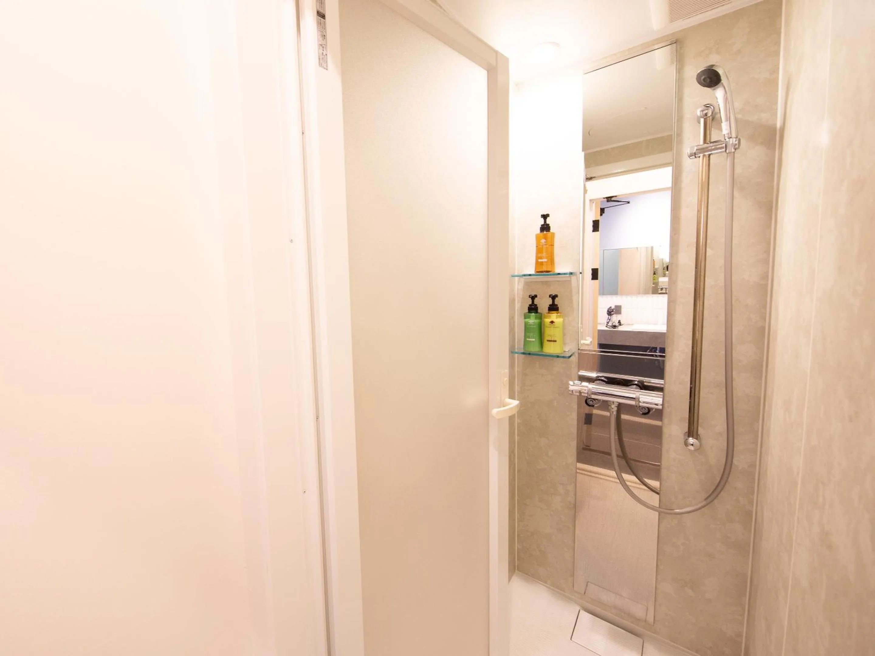 Bathroom in the circle apartment