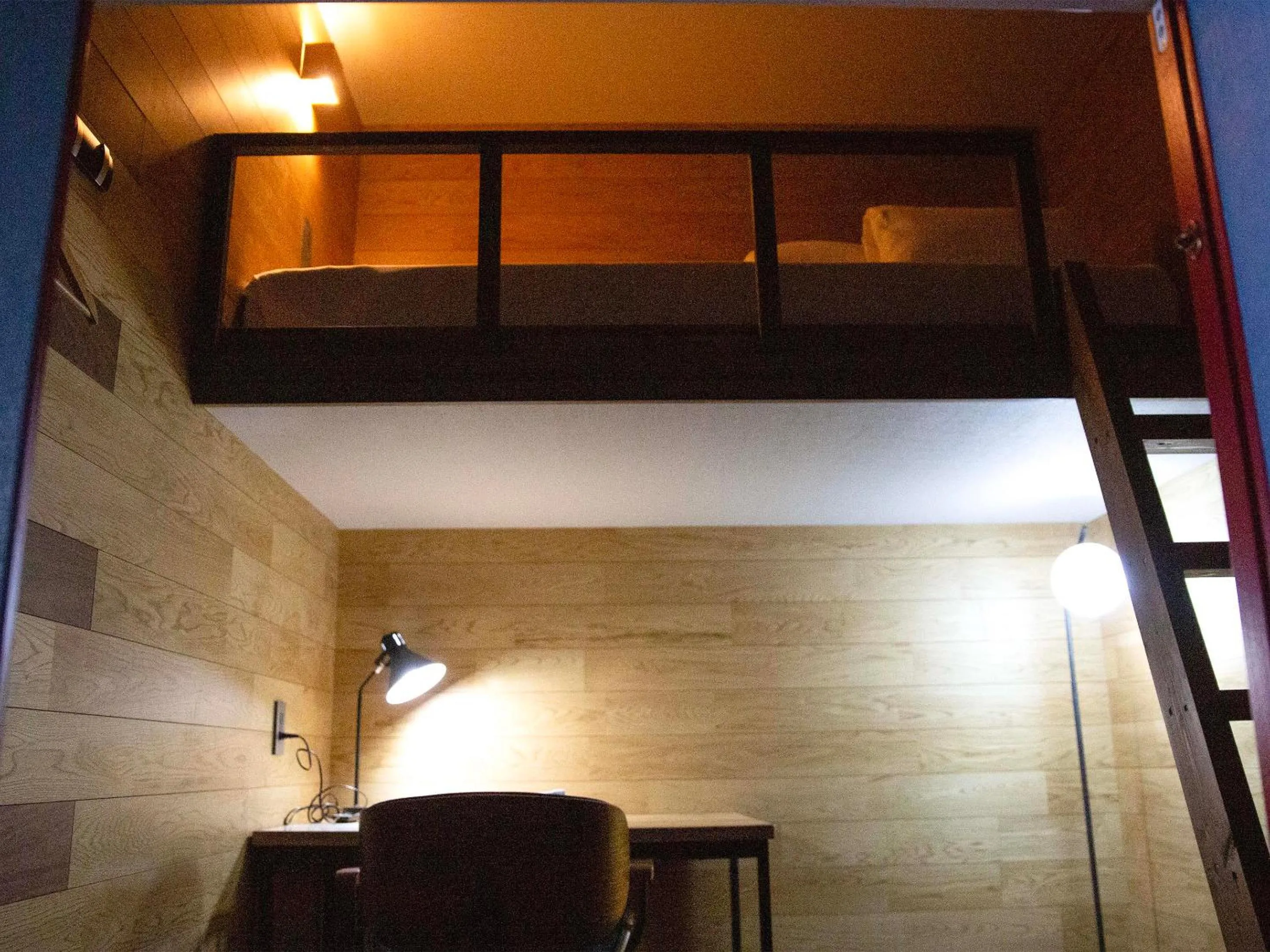 Photo of the whole room in the circle apartment