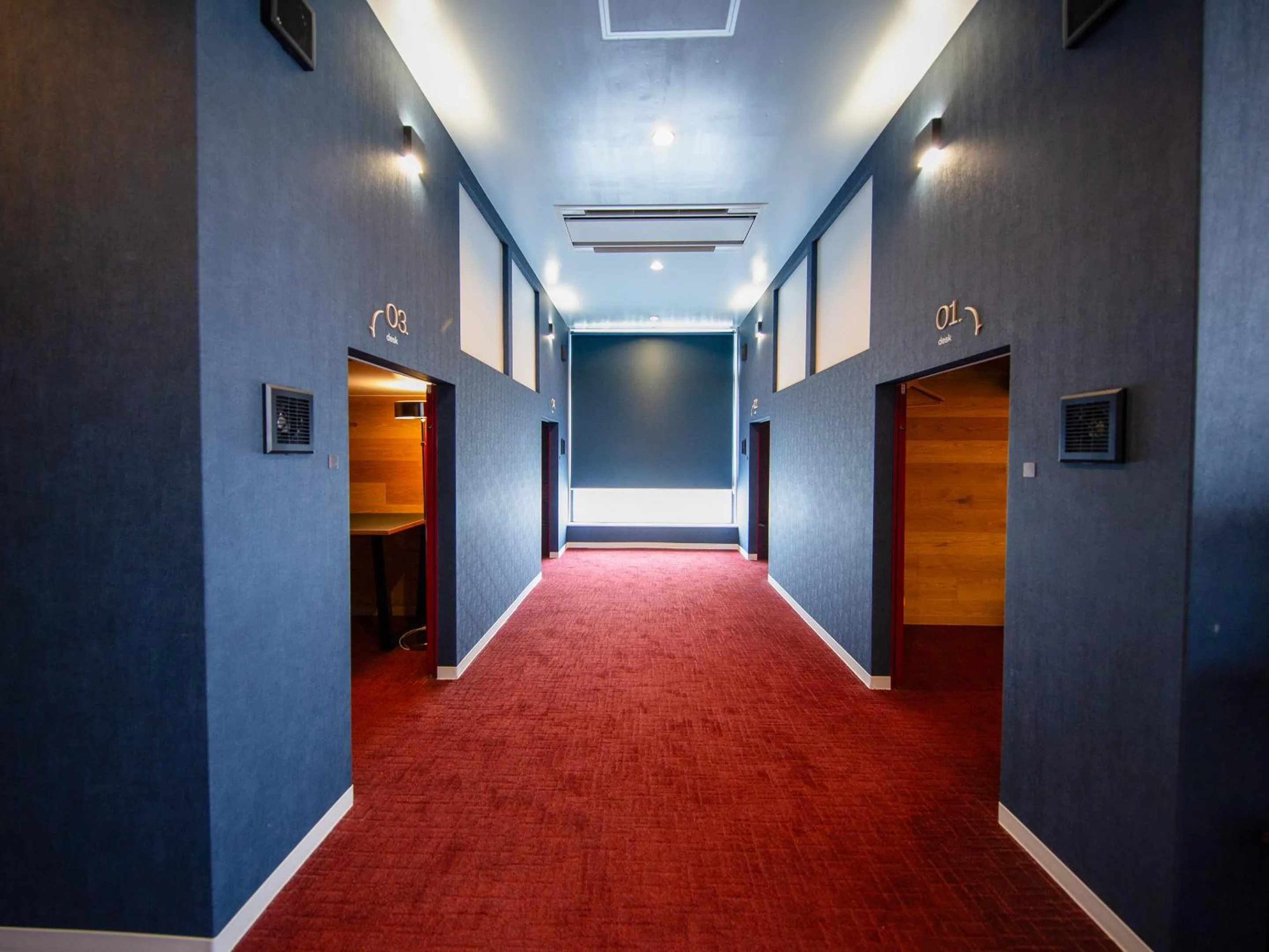 Photo of the whole room in the circle apartment