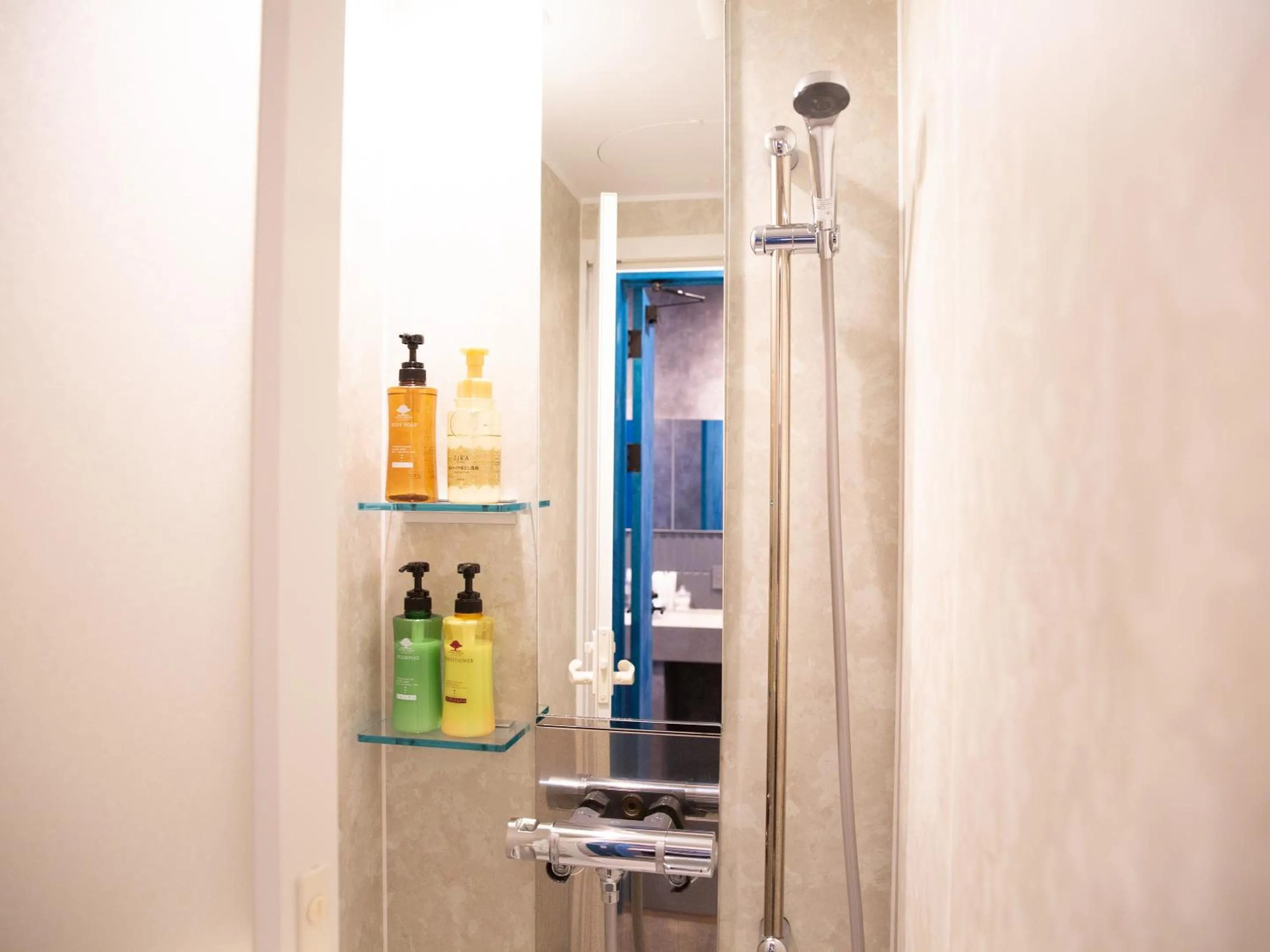 Bathroom in the circle apartment