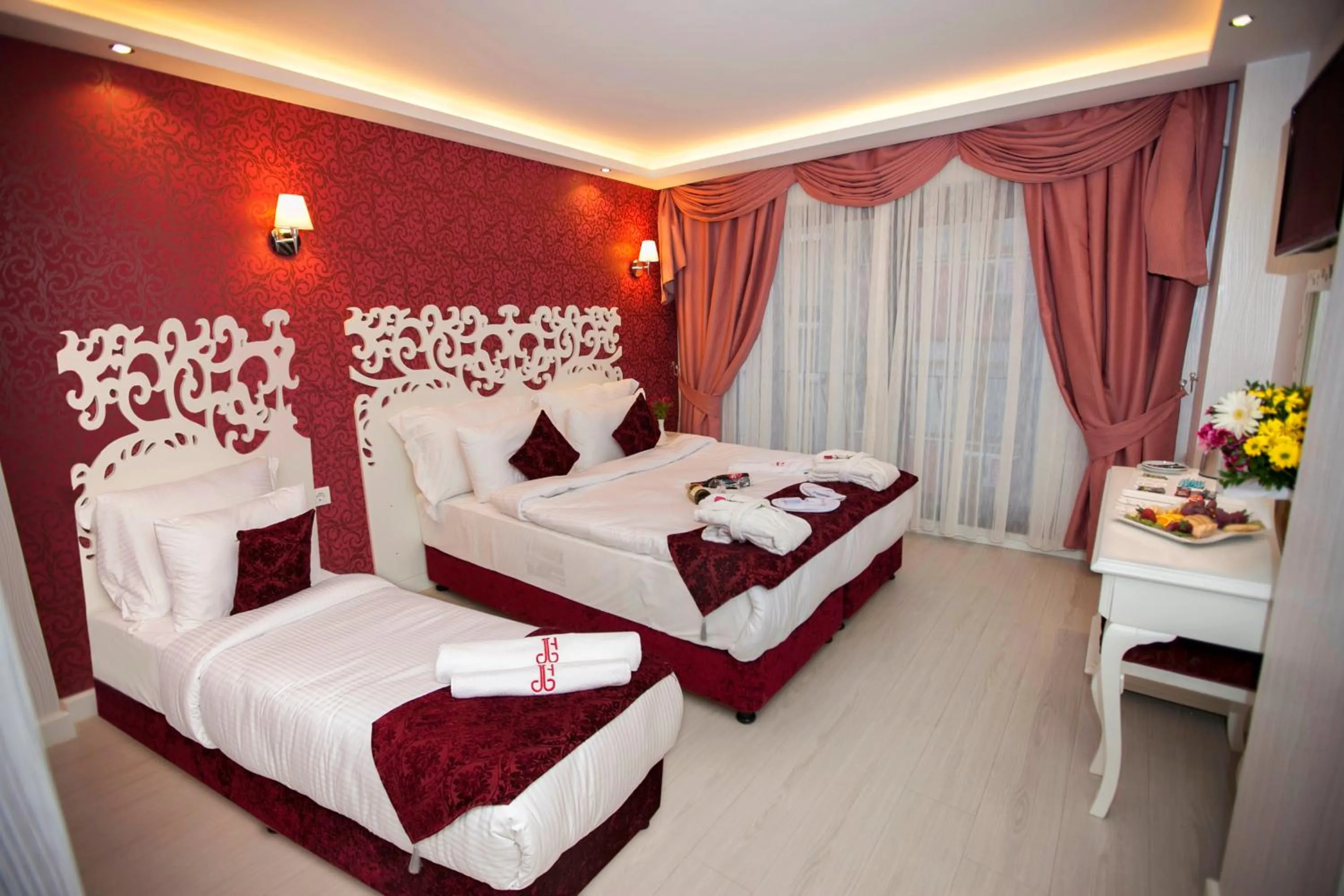 Bed in Dream Bosphorus Hotel