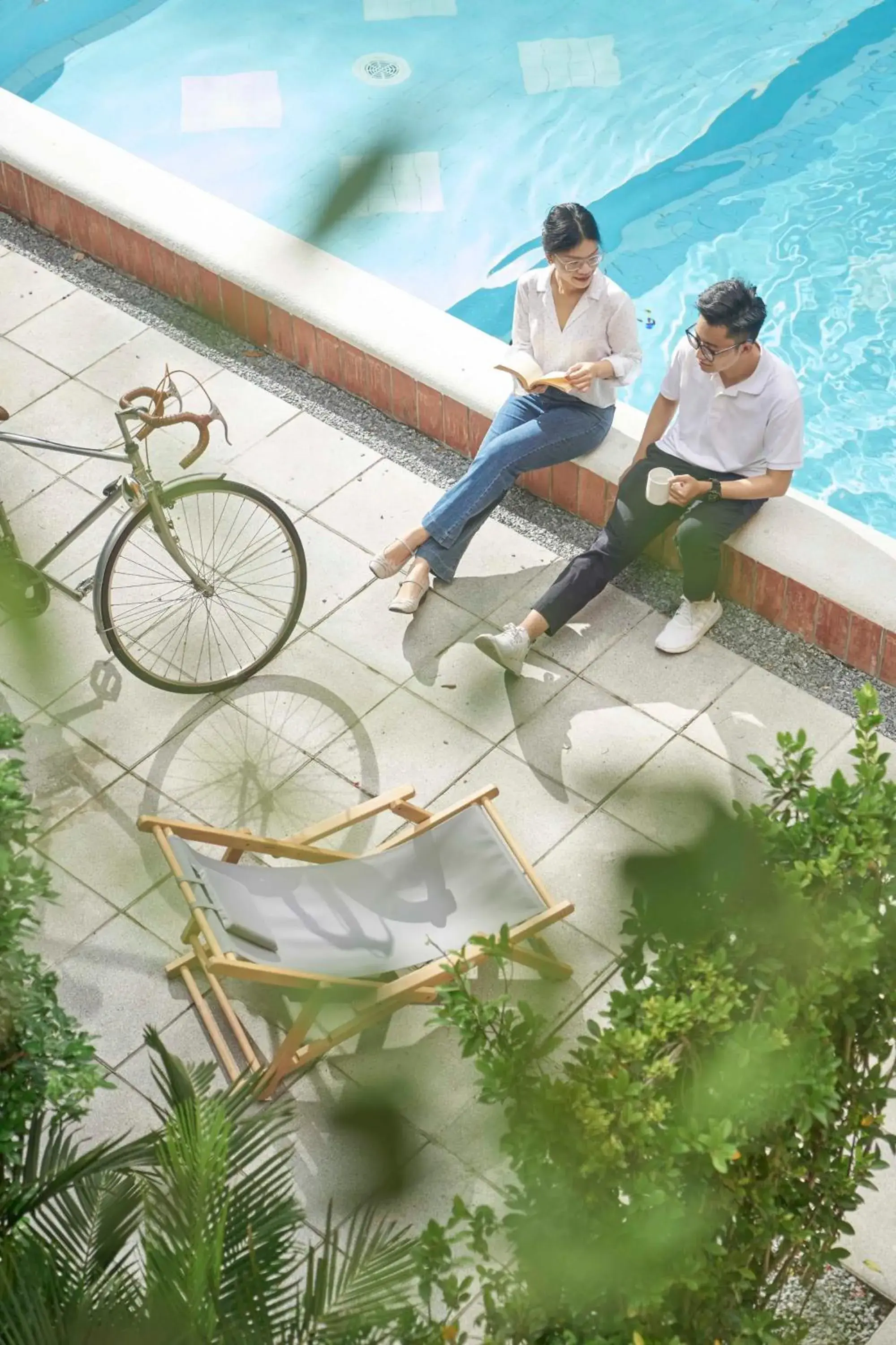 Swimming pool in M Village Living Điện Biên Phủ - The Tropic Swimming pool in M Village Living Điện Biên Phủ - The Tropic