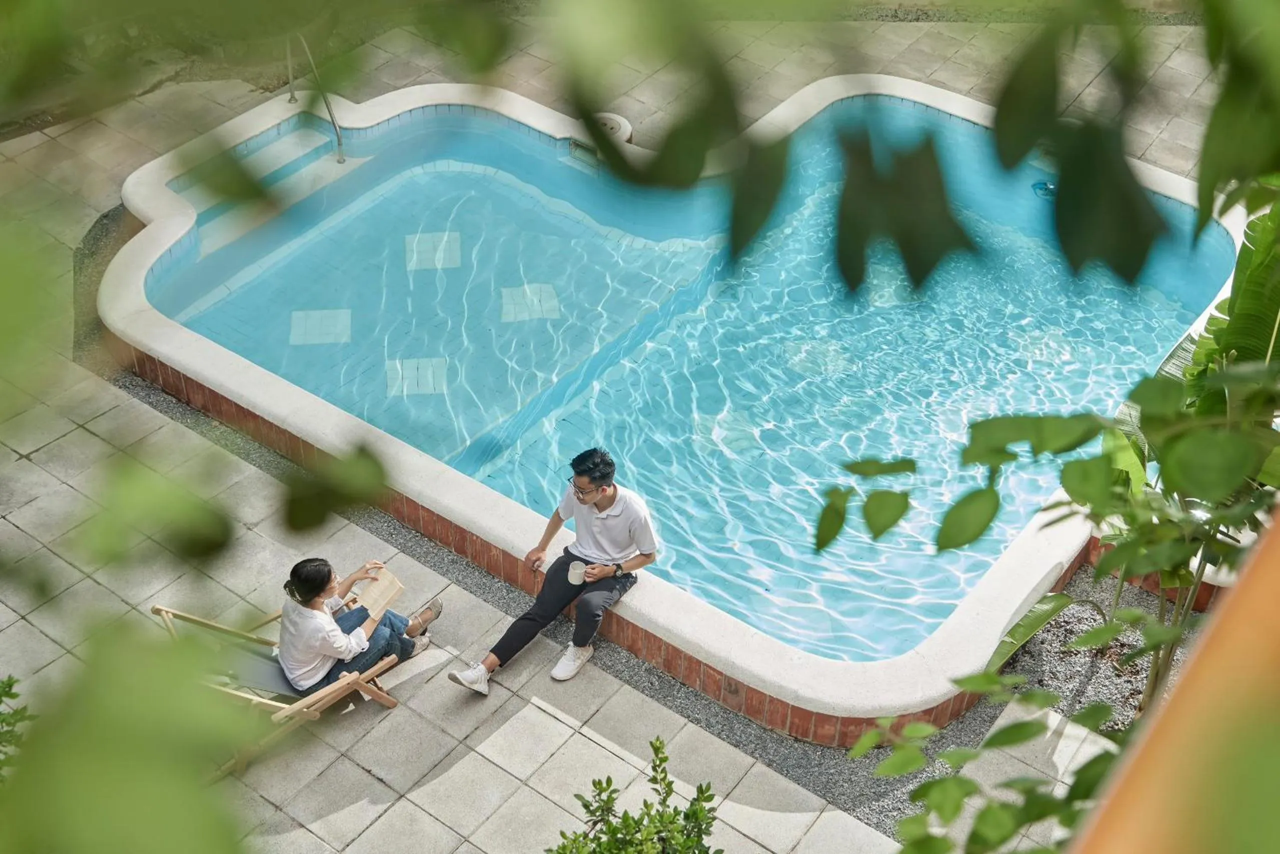 Swimming pool in M Village Living Điện Biên Phủ - The Tropic