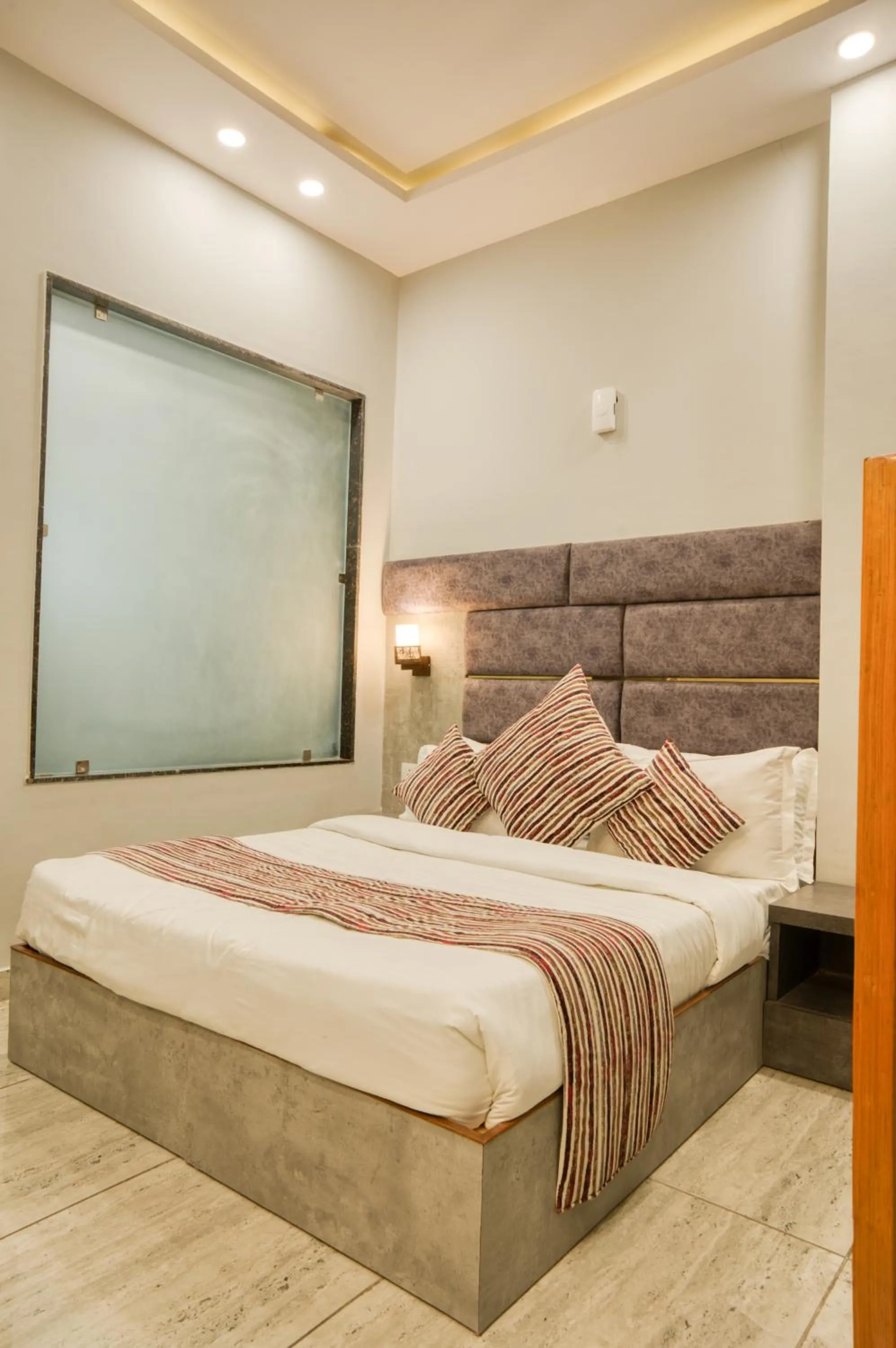 Bed in Hotel Vasdaa Grand