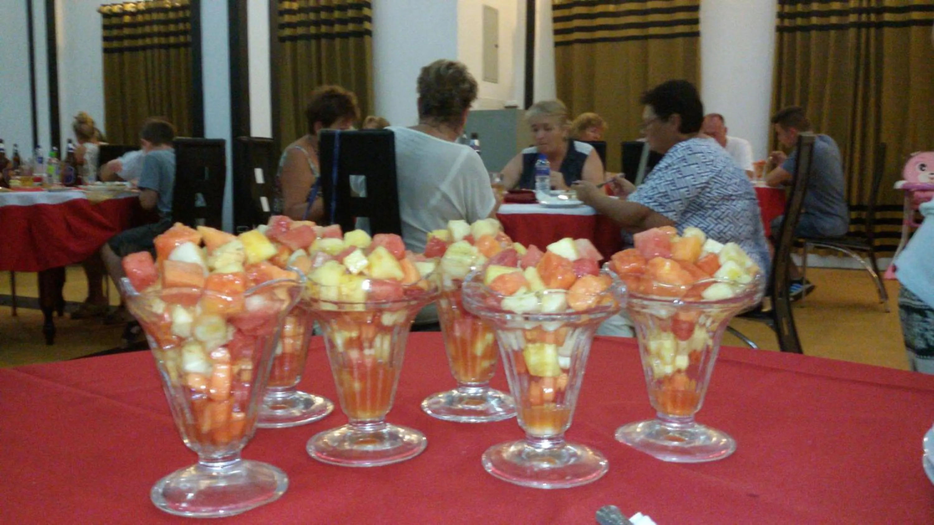 Food in Peacock Reach Hotel