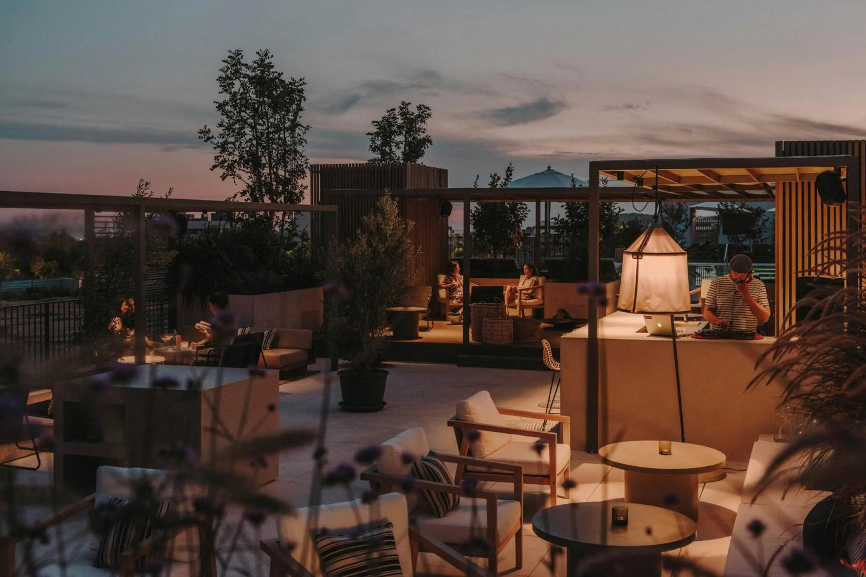 Lounge or bar in Sabàtic Sitges Hotel, Autograph Collection