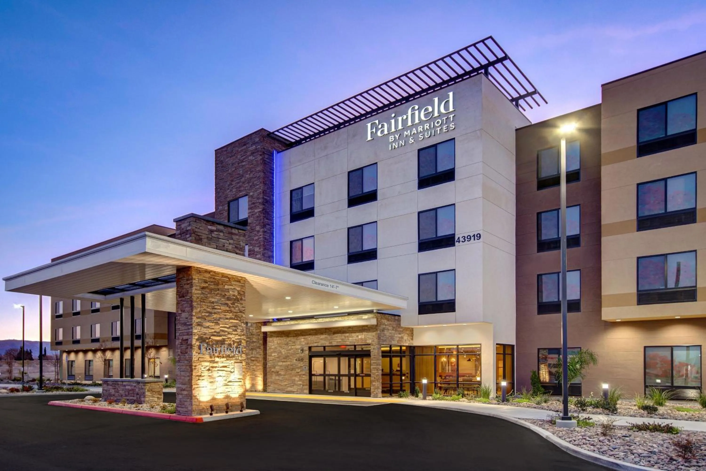 Property building in Fairfield Inn & Suites Lancaster Palmdale
