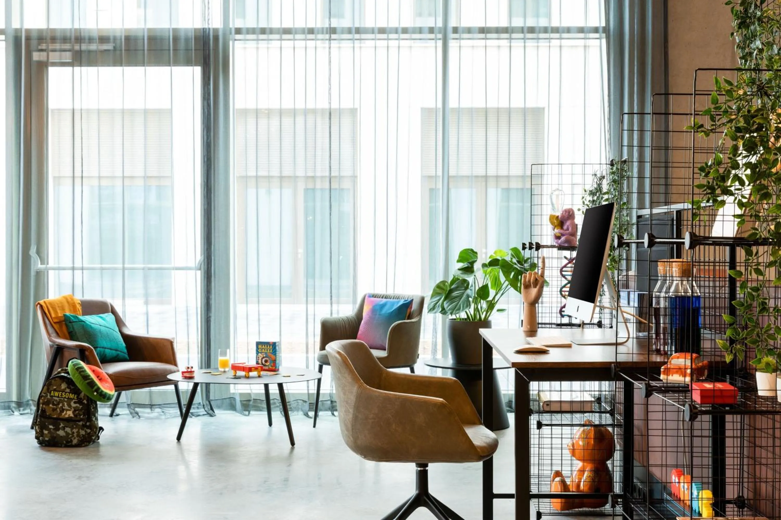 Lobby or reception in Moxy Wuerzburg