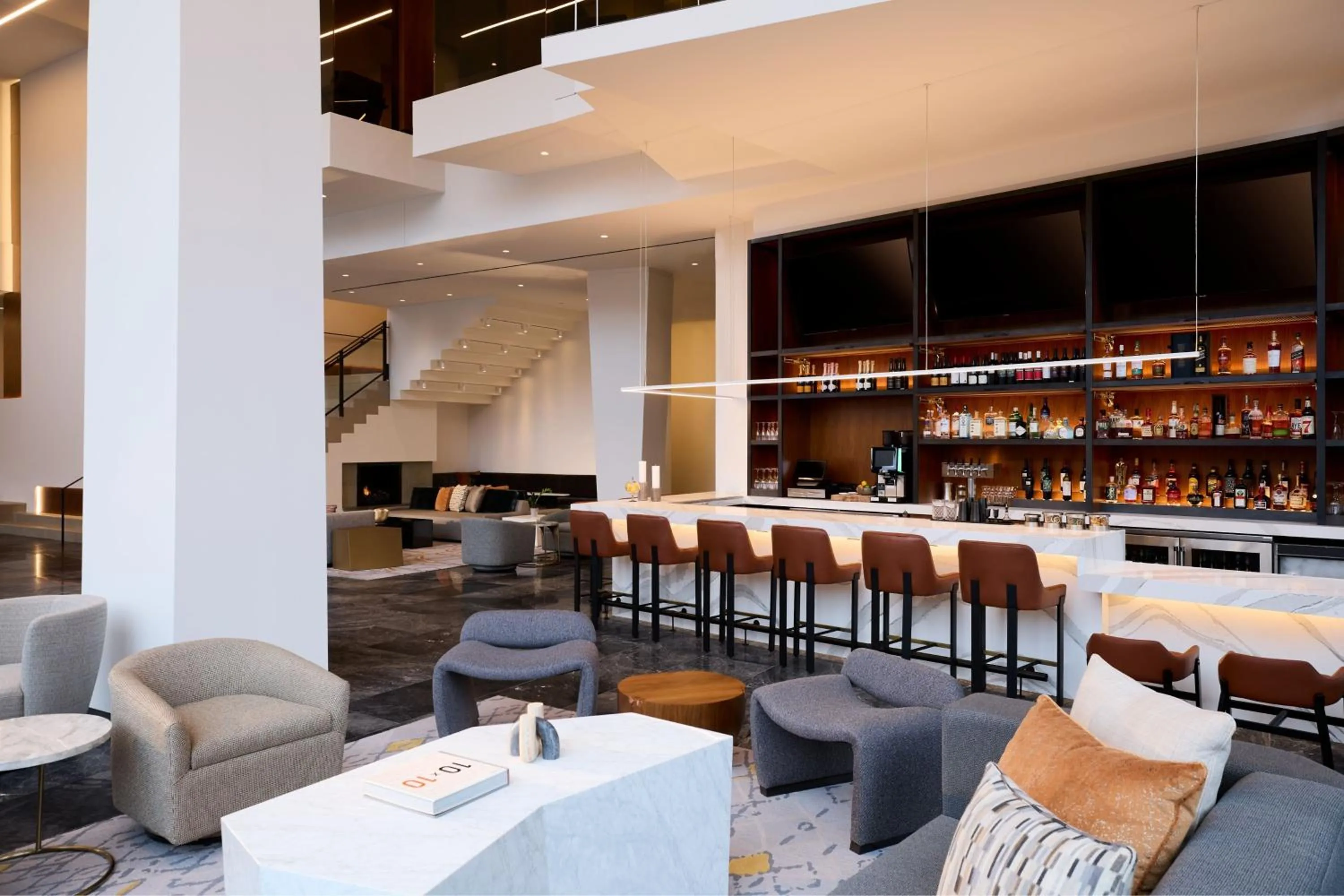 Lounge or bar in Washington Marriott Capitol Hill