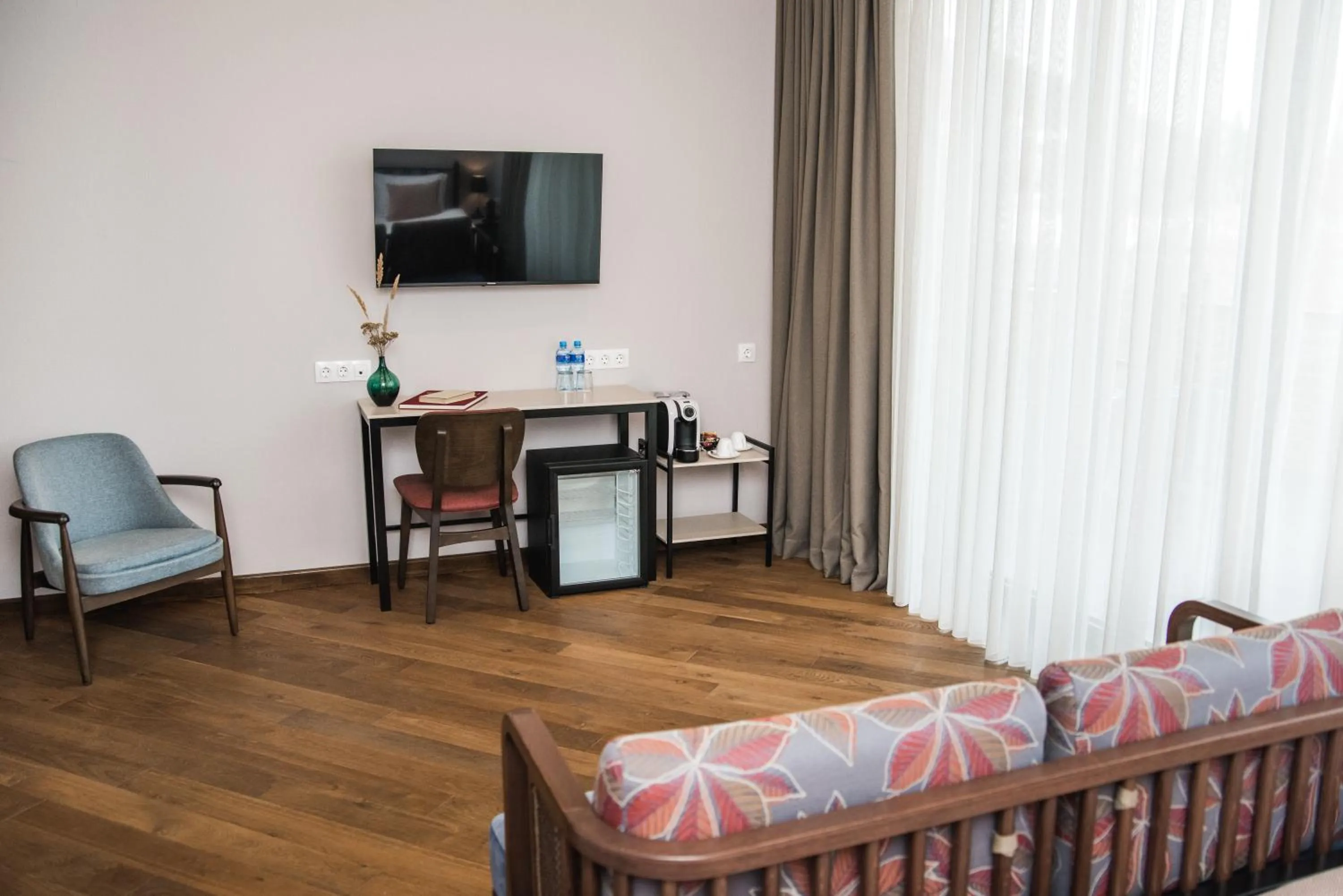 Seating area in Makmani Boutique Hotel by DNT Group