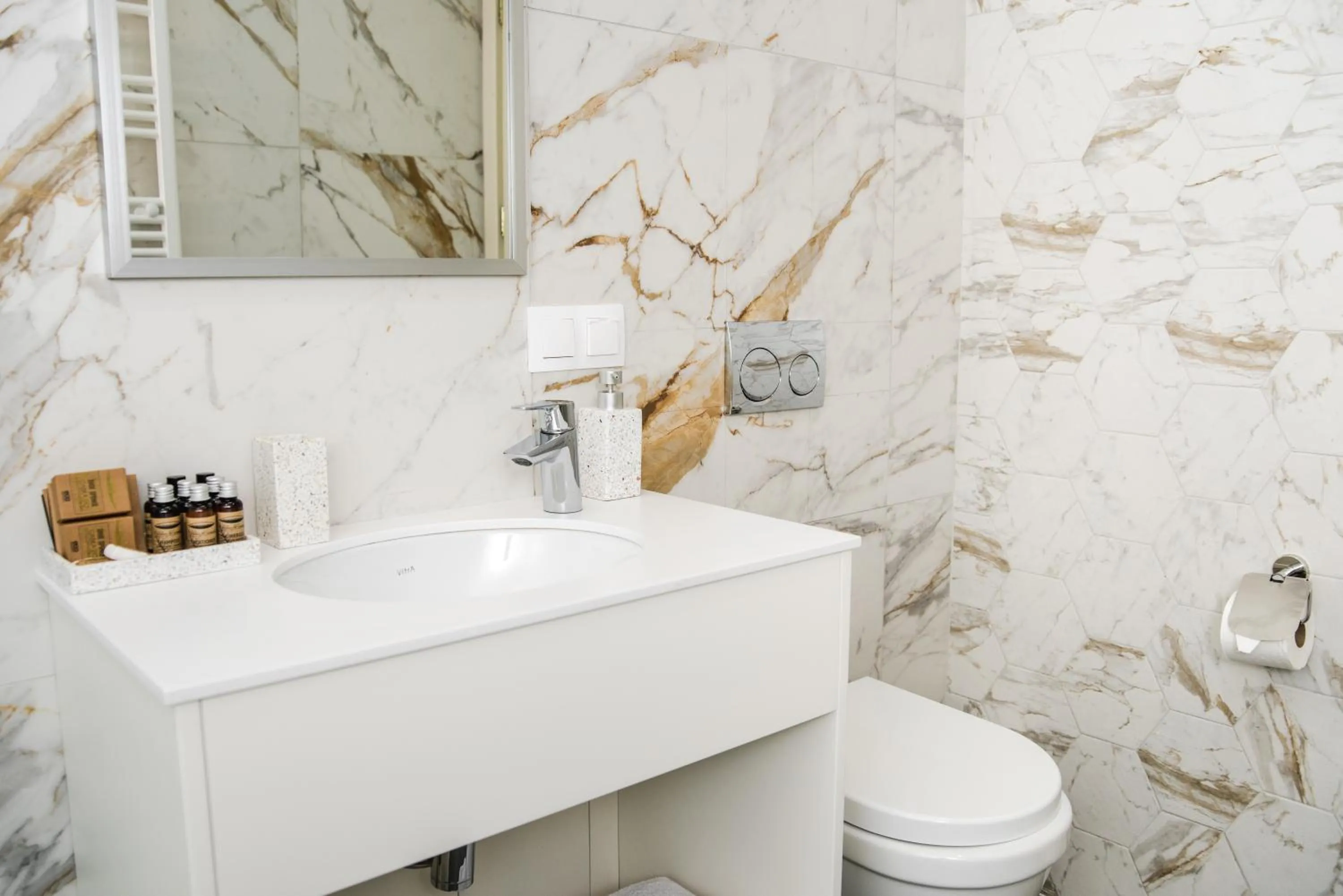 Bathroom in Makmani Boutique Hotel by DNT Group