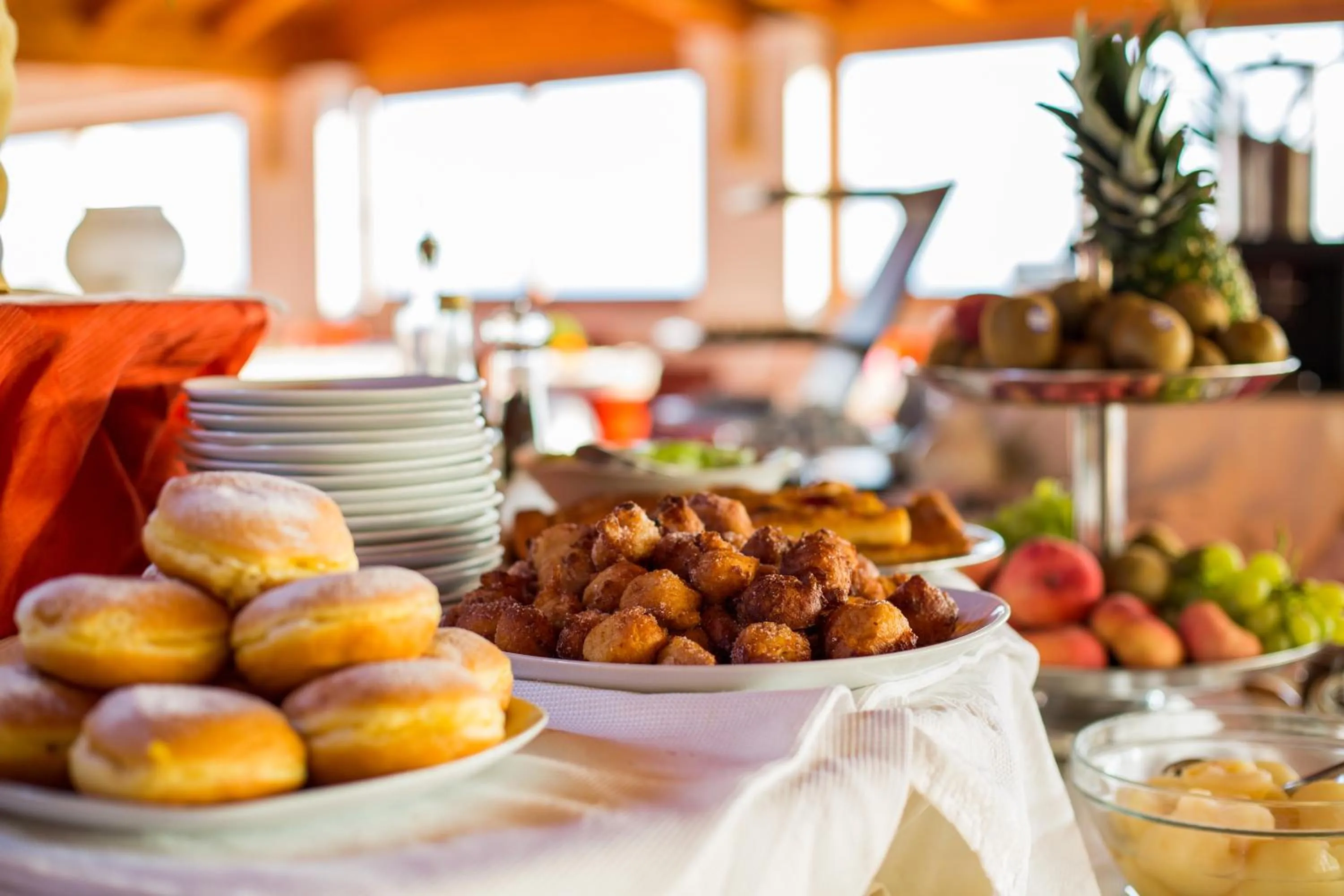 Italian breakfast in Forte Hotel