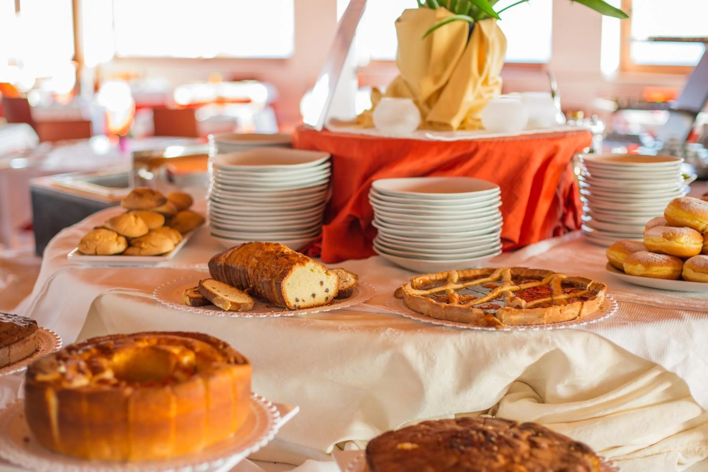 Buffet breakfast in Forte Hotel