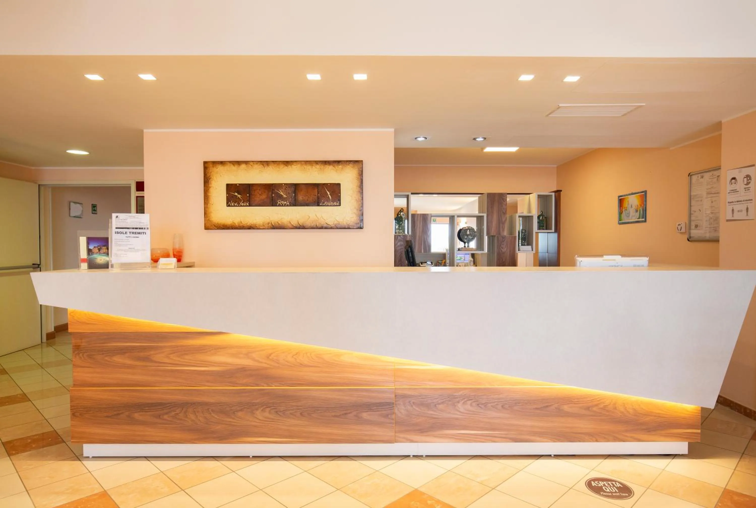 Lobby or reception in Forte Hotel