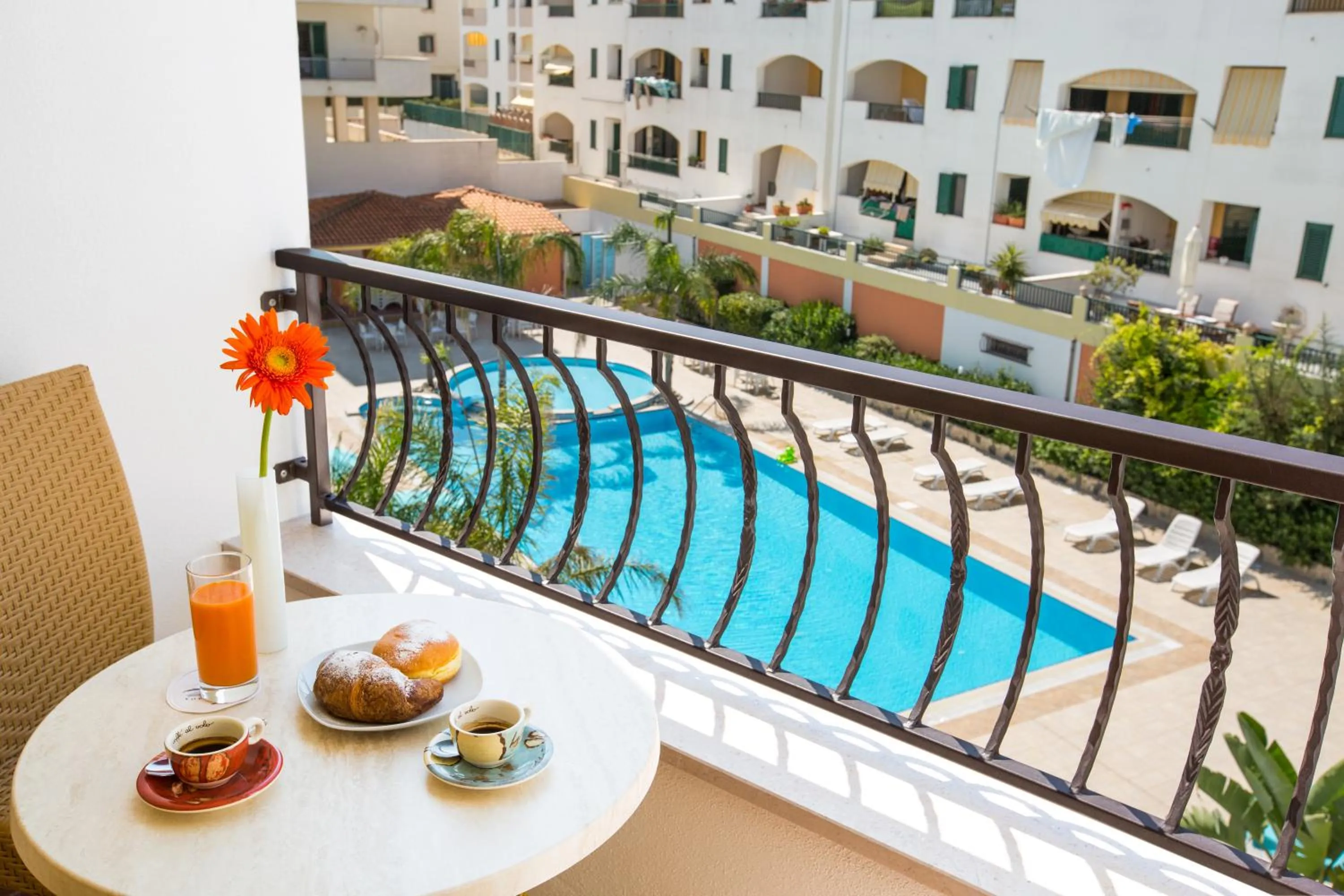 Pool view in Forte Hotel