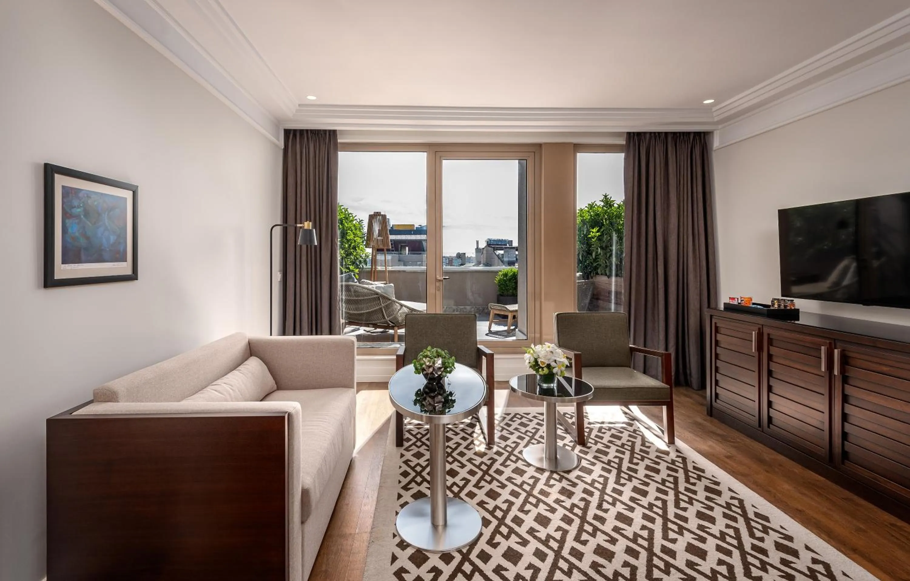 Seating area in The Stay Boulevard Nisantasi