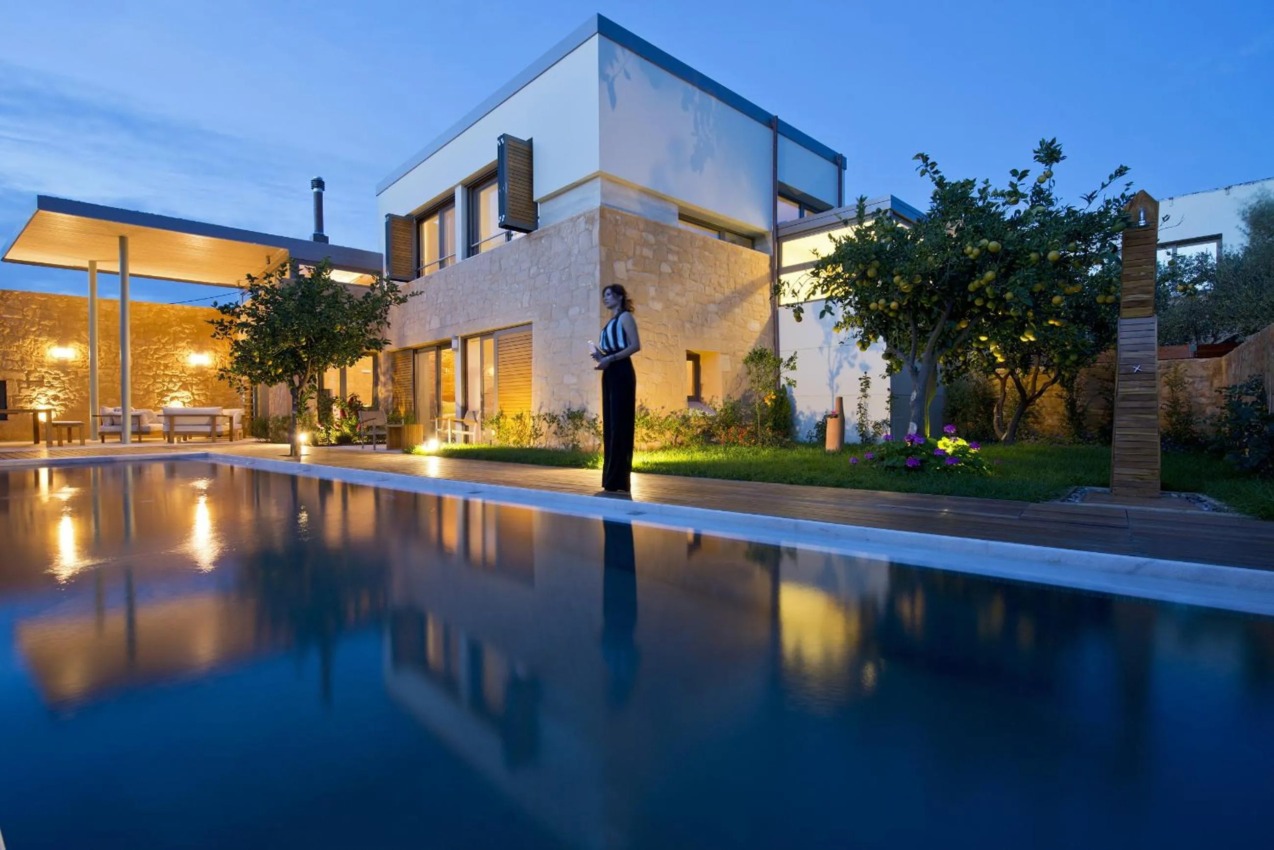 Facade/entrance in Conte Marino Villas