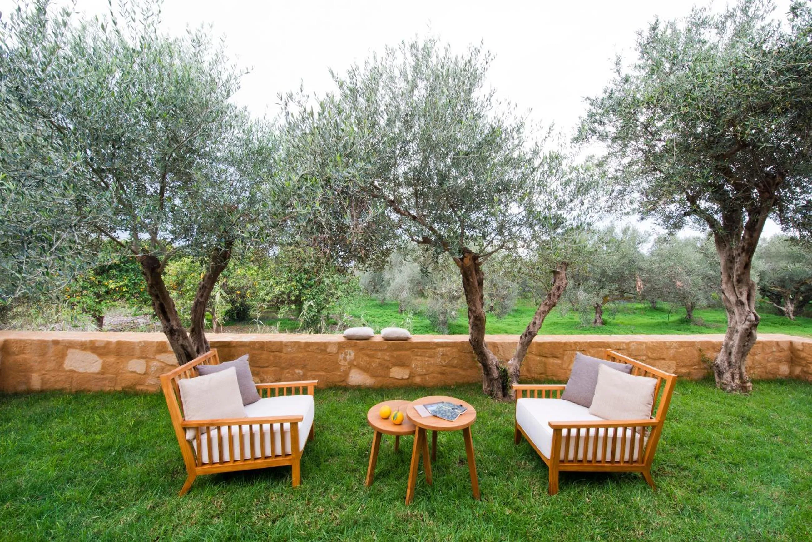 Seating area in Conte Marino Villas