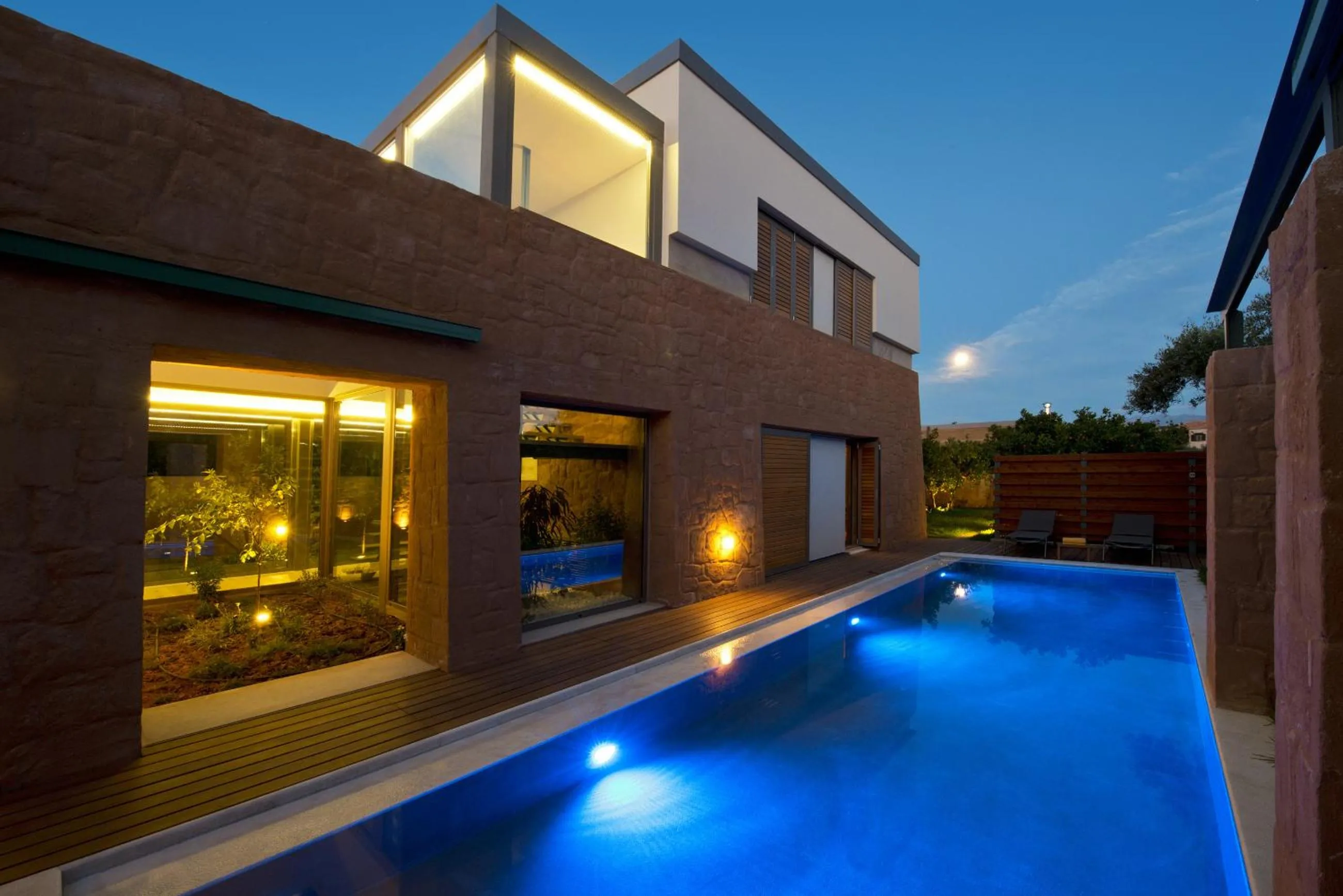 Pool view in Conte Marino Villas