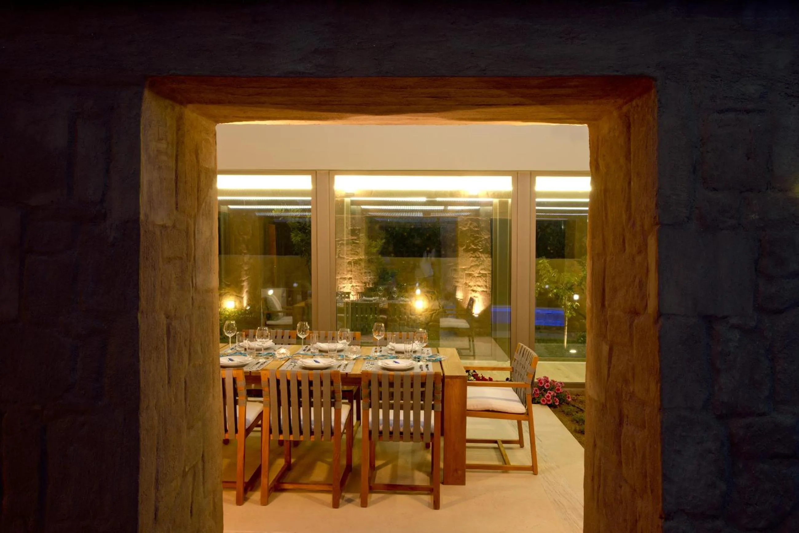 Facade/entrance in Conte Marino Villas