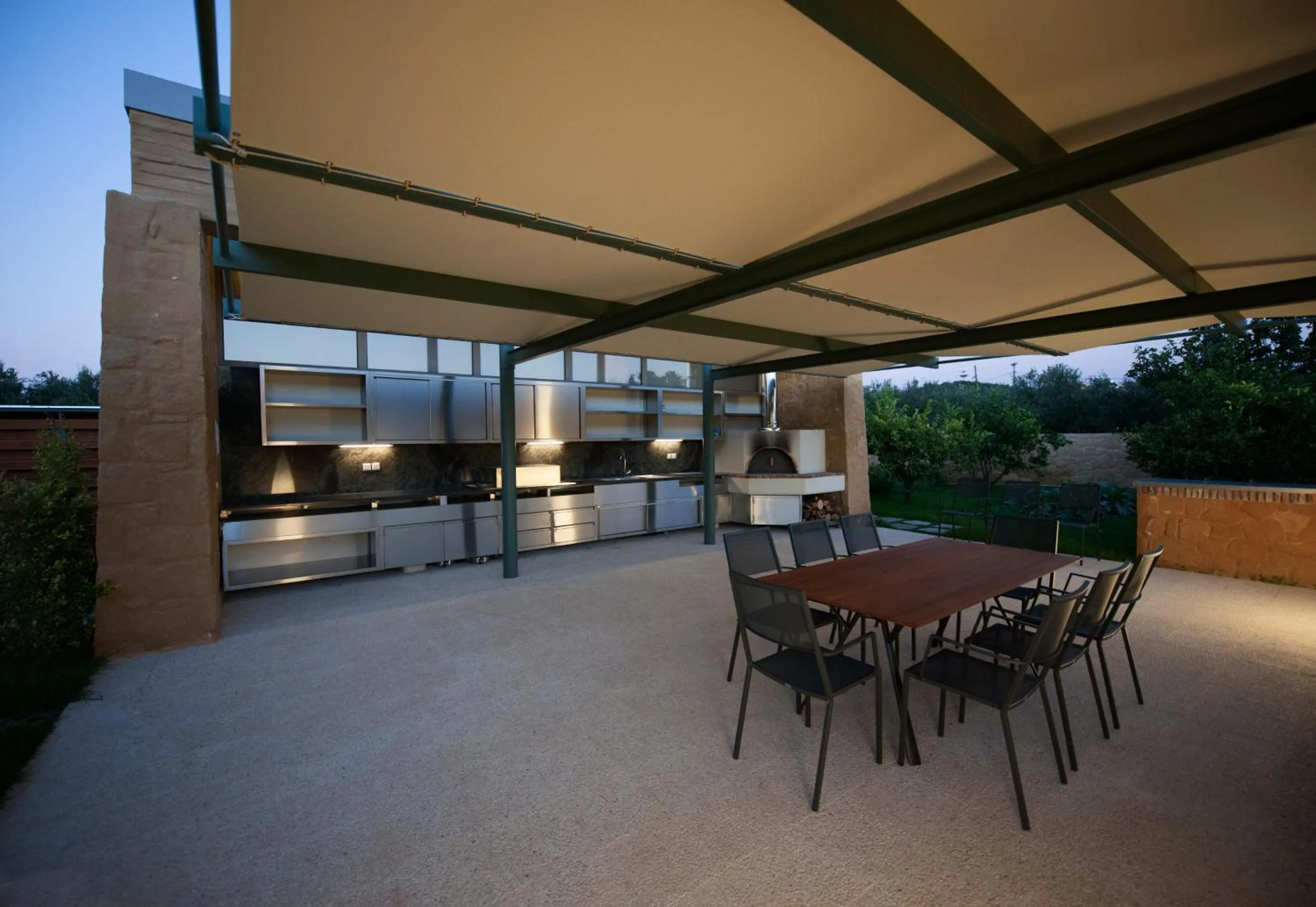 Dining area in Conte Marino Villas