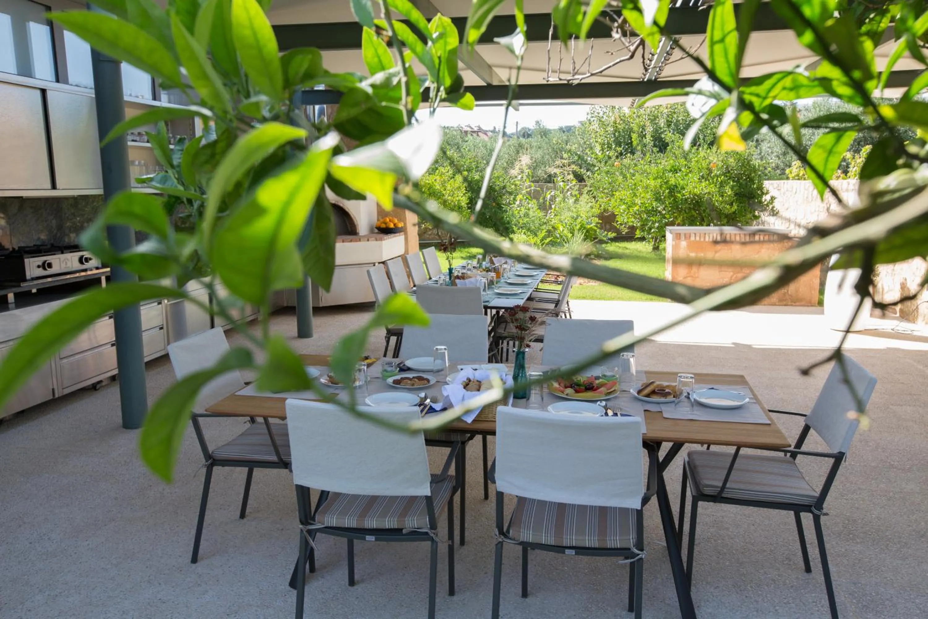 Dining area in Conte Marino Villas