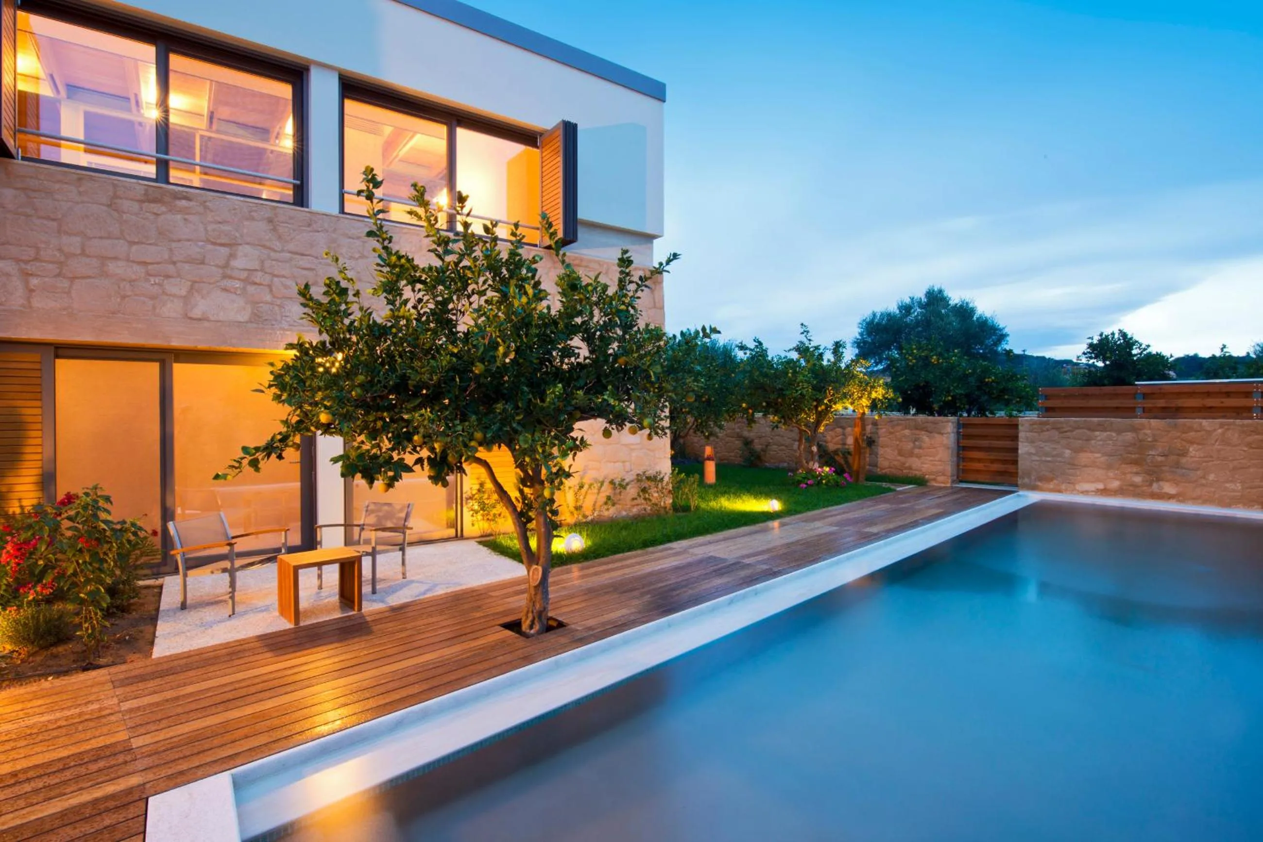 Facade/entrance in Conte Marino Villas