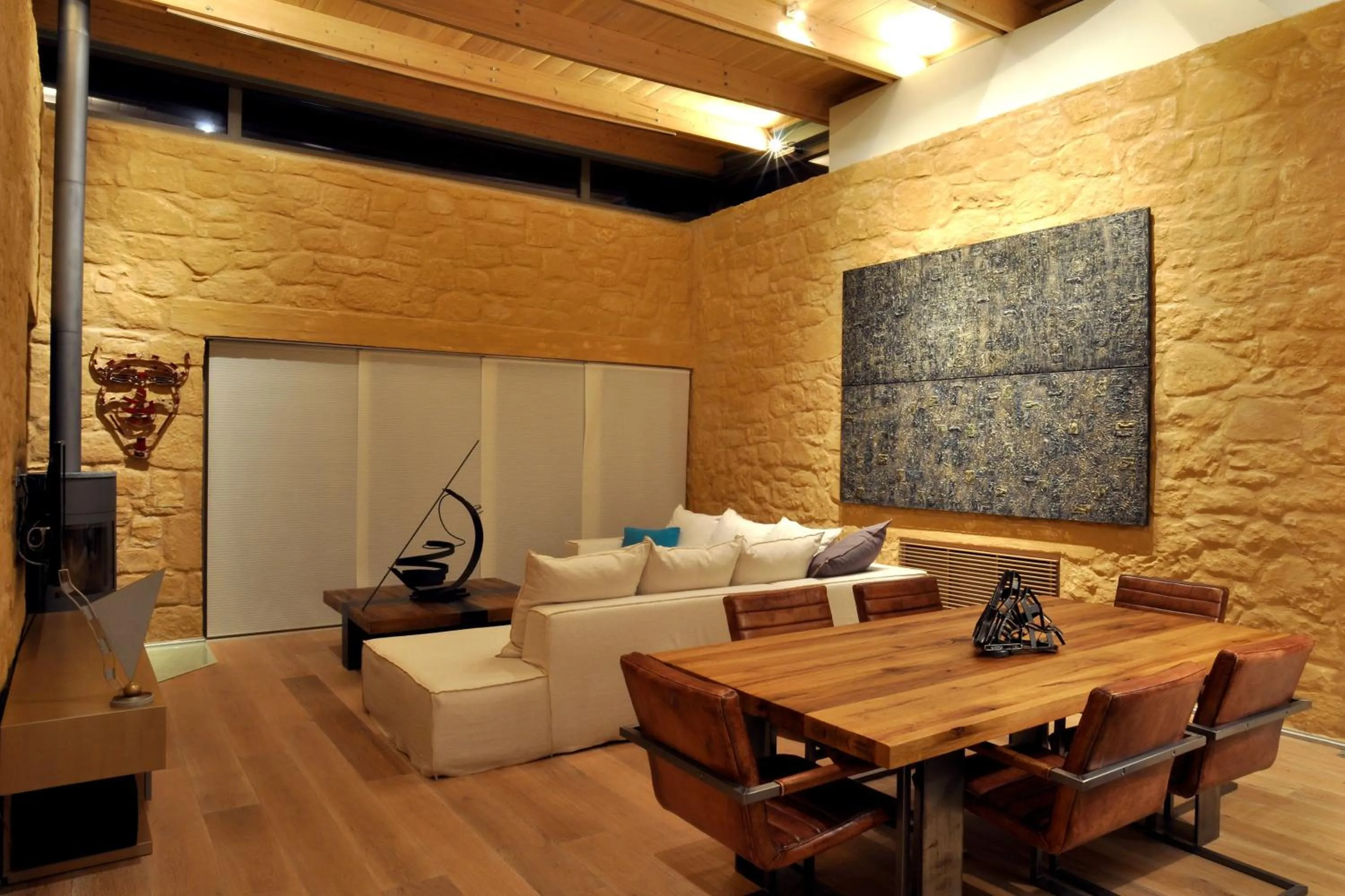 Communal lounge/ TV room in Conte Marino Villas