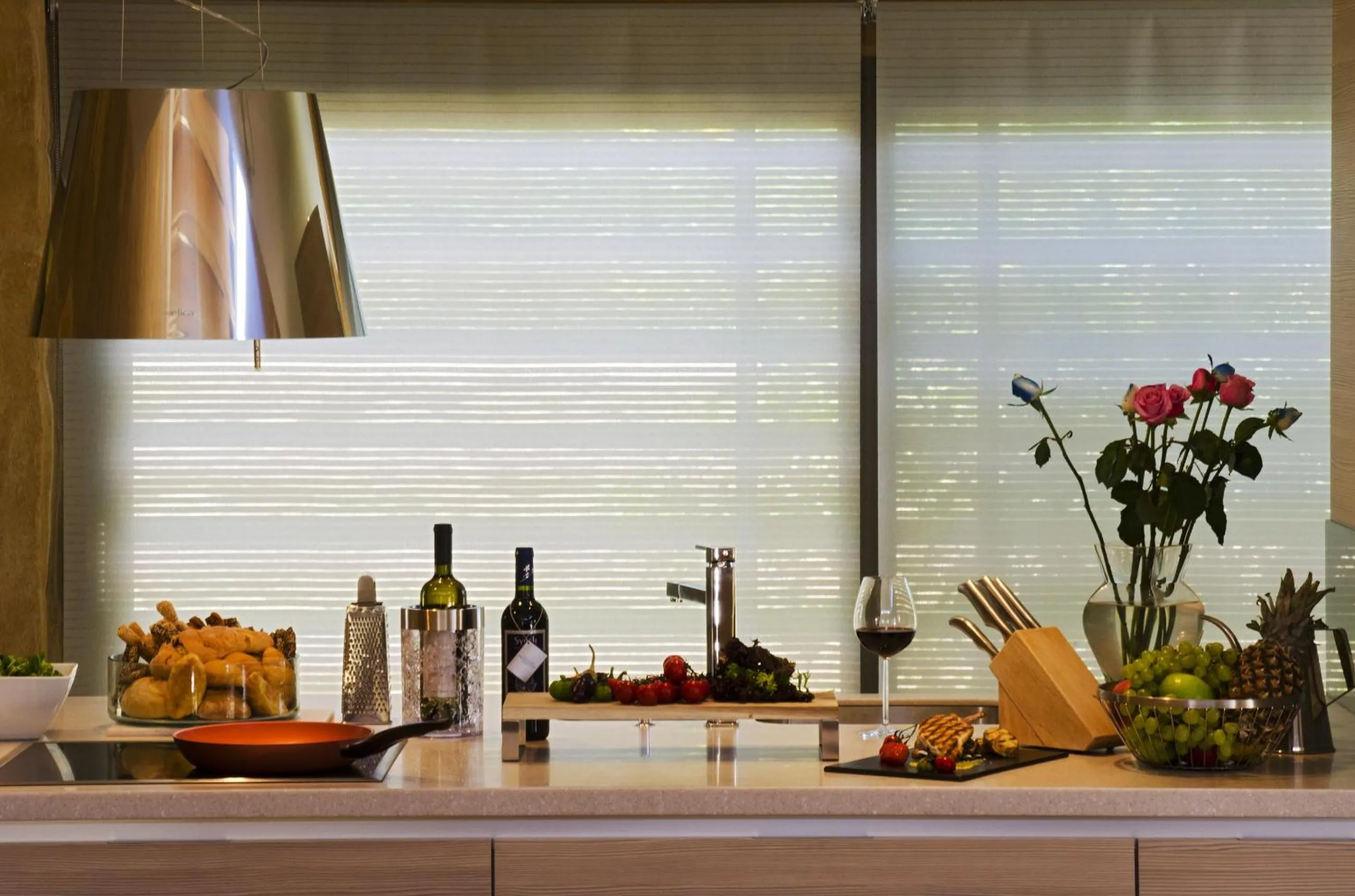 Kitchen or kitchenette in Conte Marino Villas