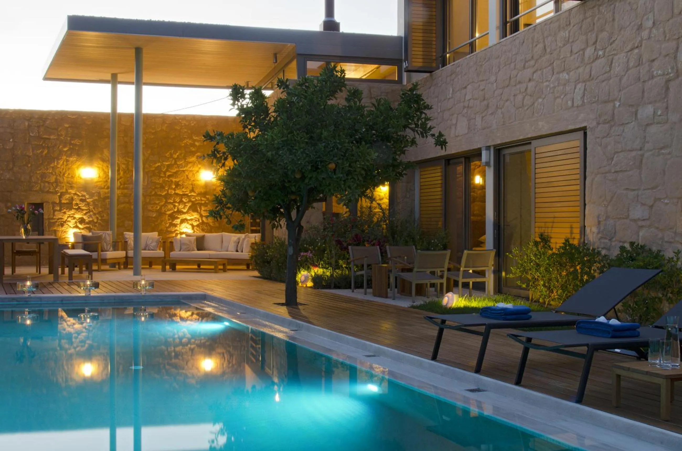 Facade/entrance in Conte Marino Villas