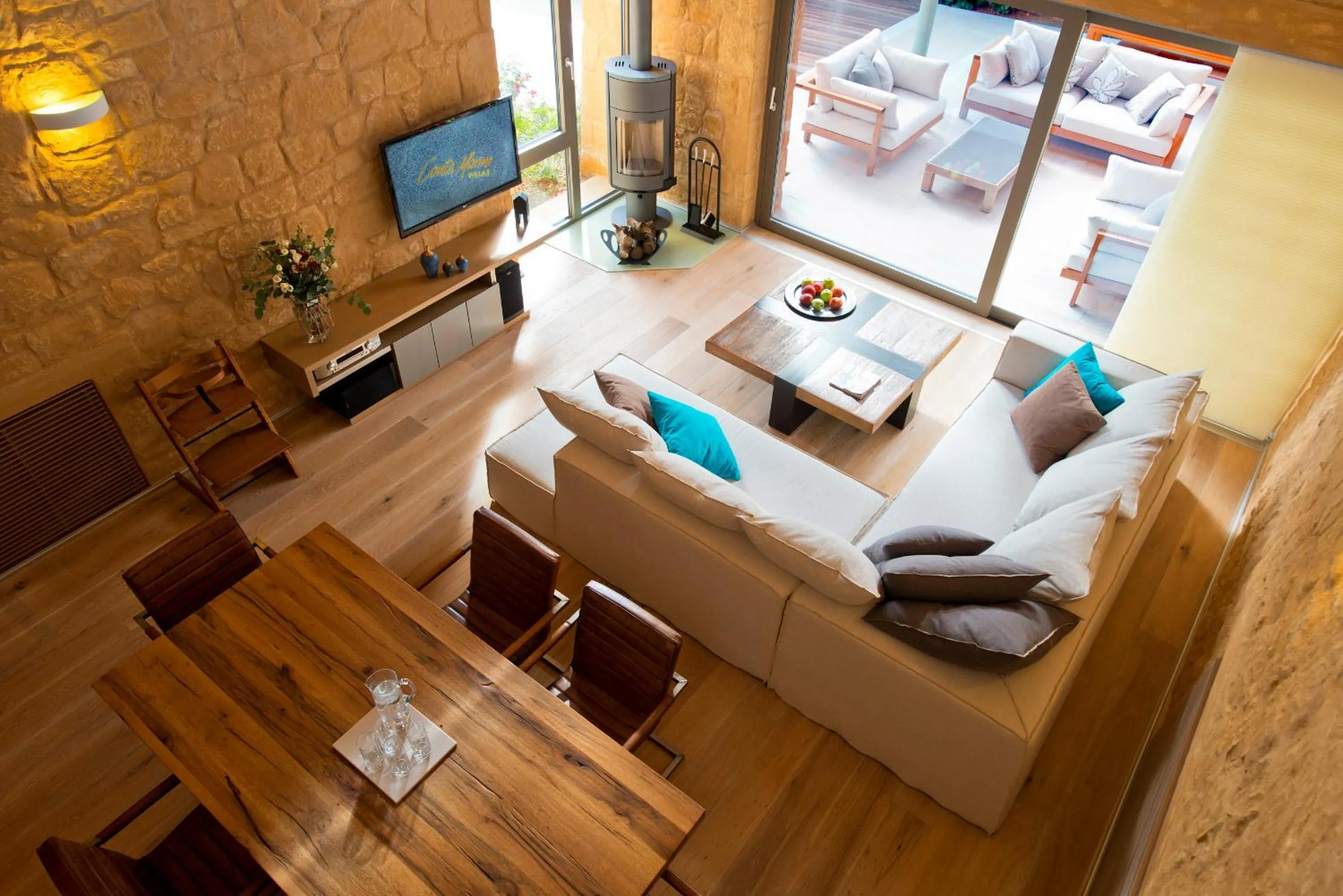 Living room in Conte Marino Villas