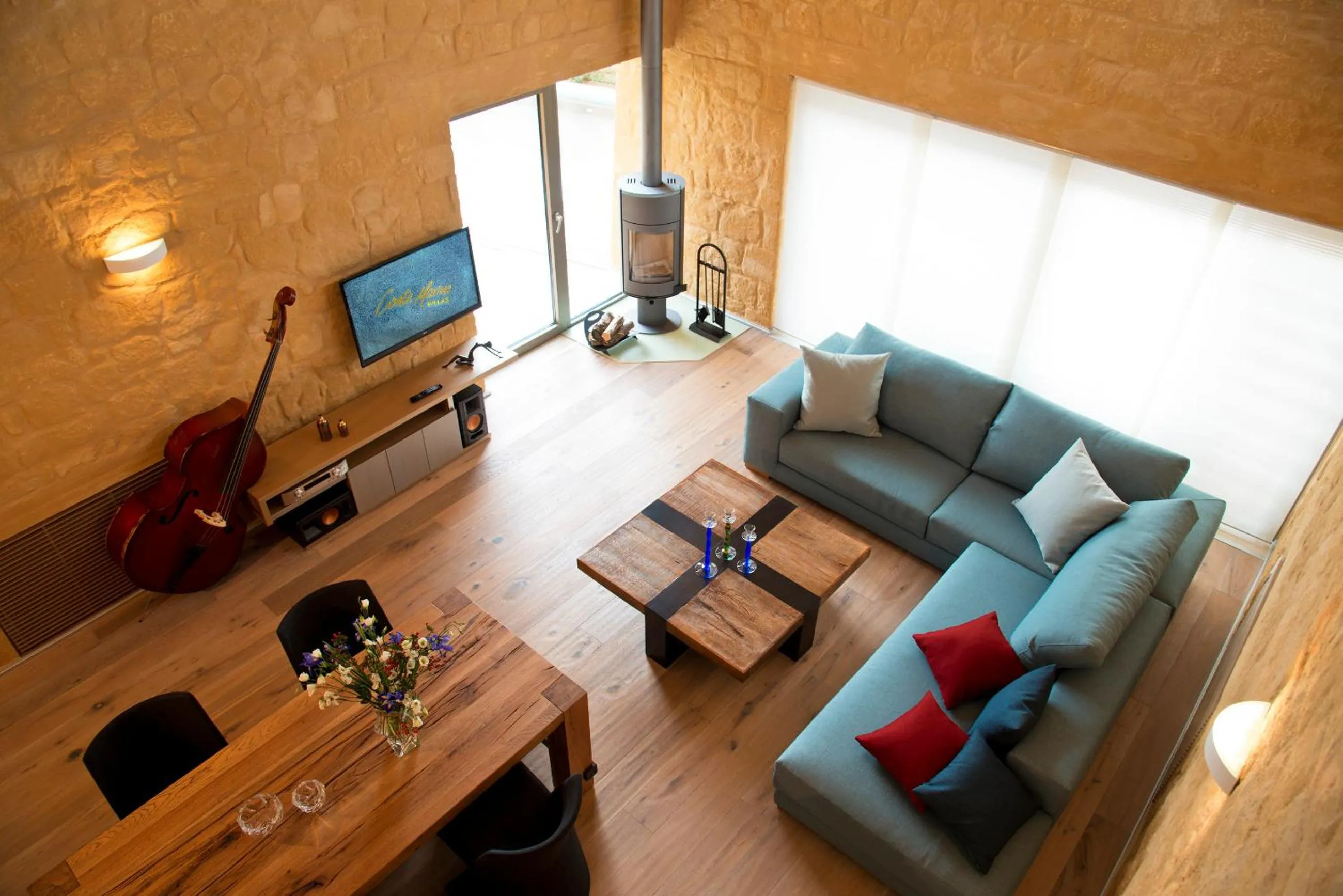 Living room in Conte Marino Villas