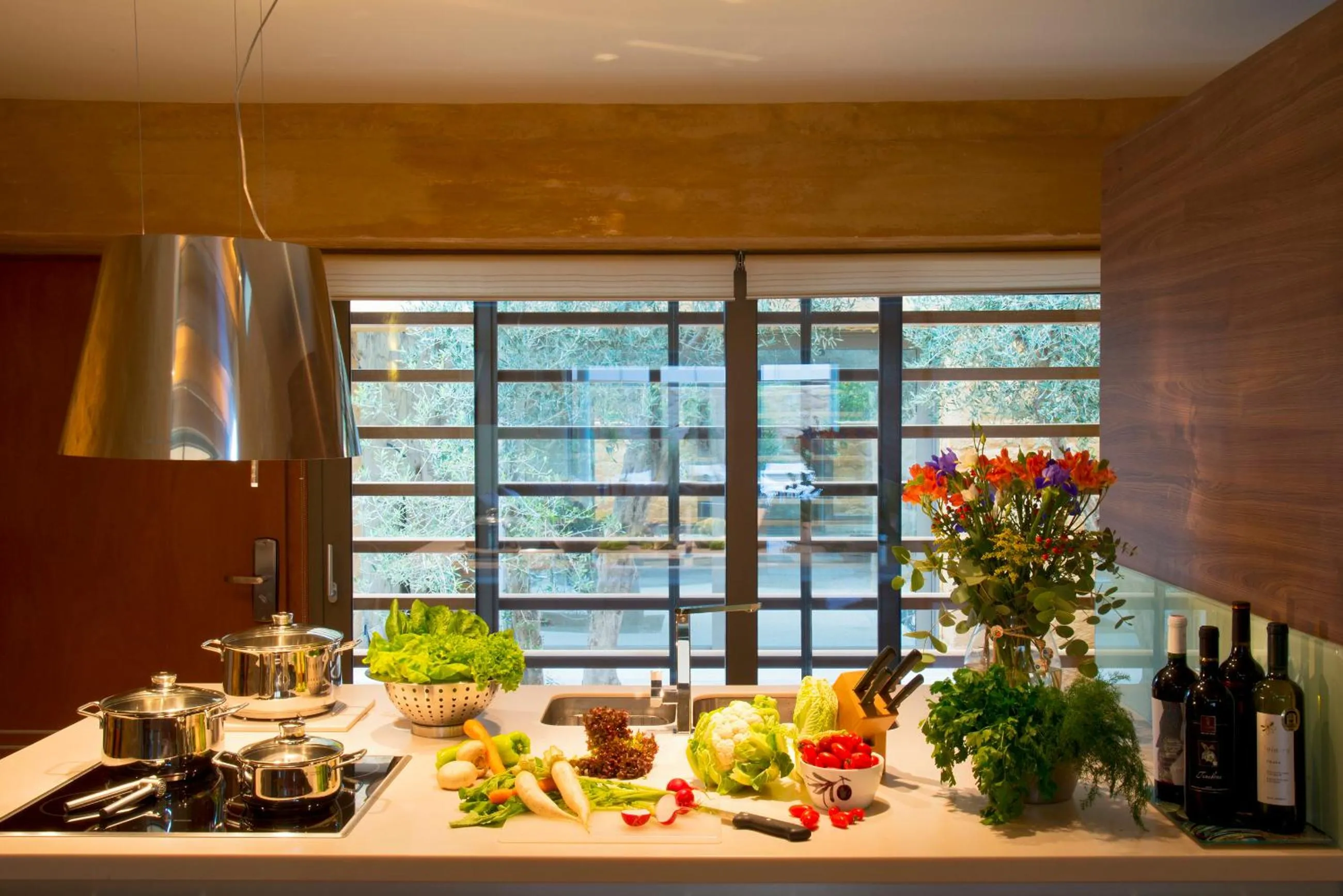Kitchen or kitchenette in Conte Marino Villas