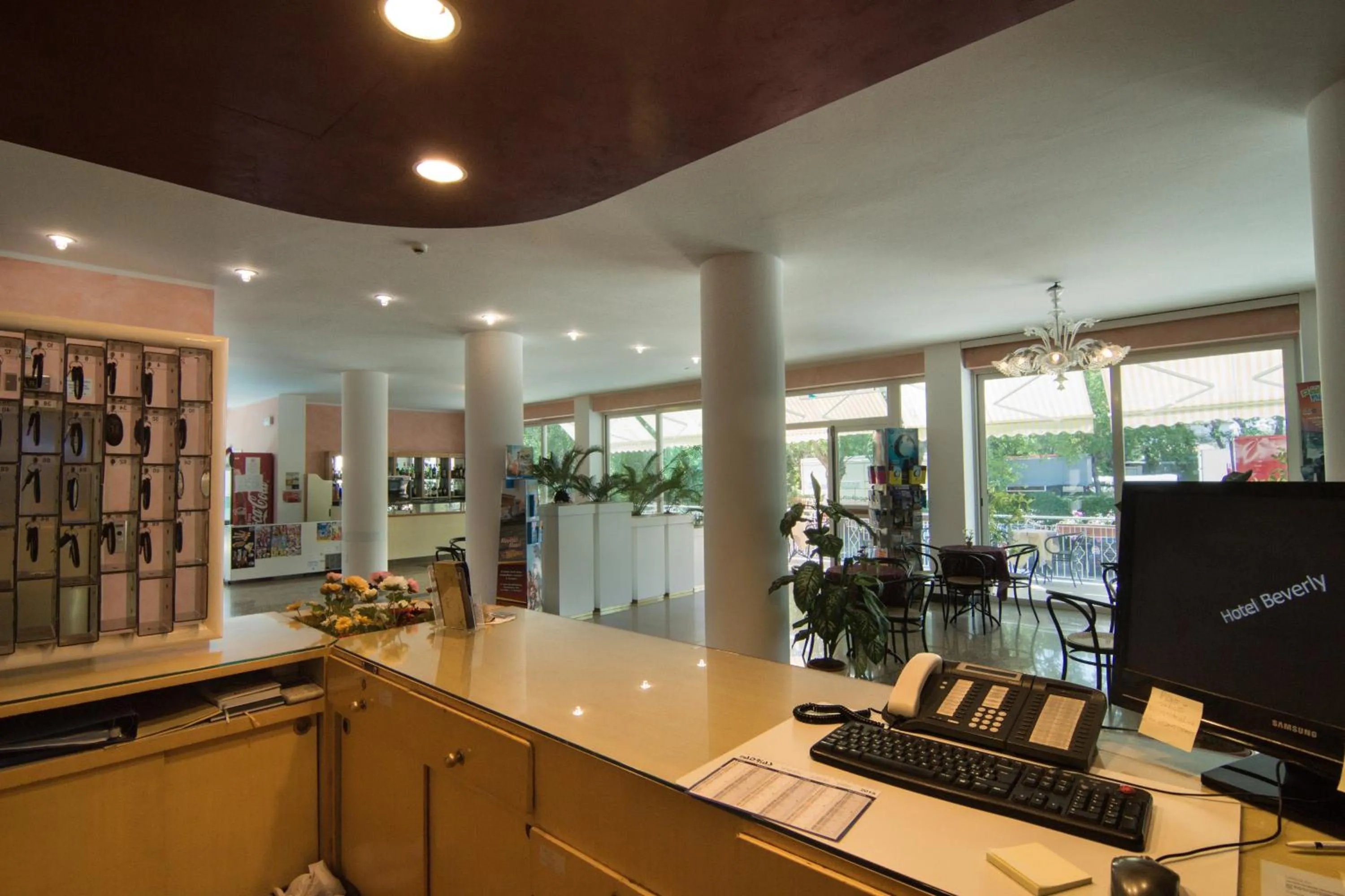 Lobby or reception in Hotel Beverly