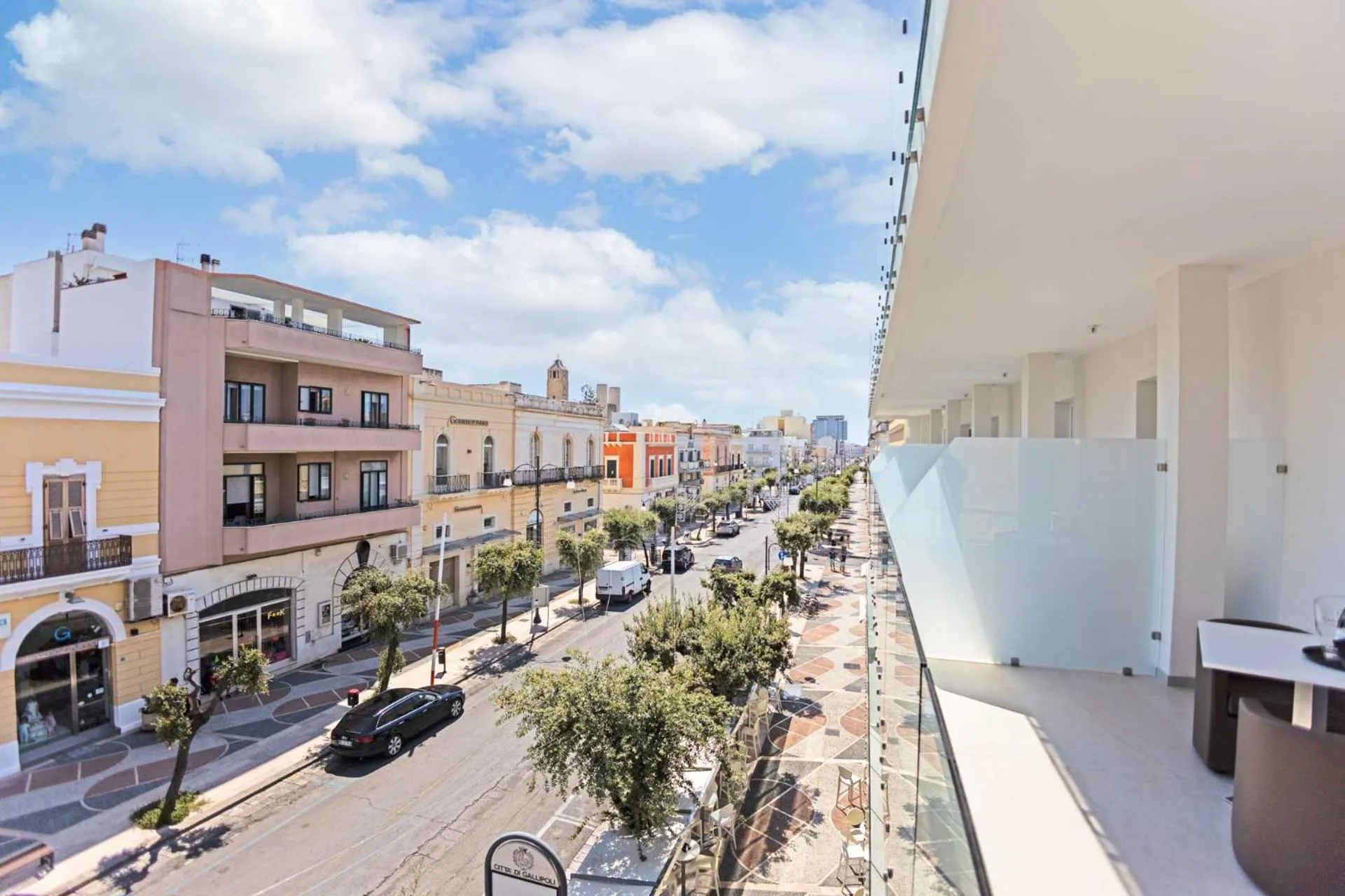 City view in Popula Rooms & Mediterranean Bay