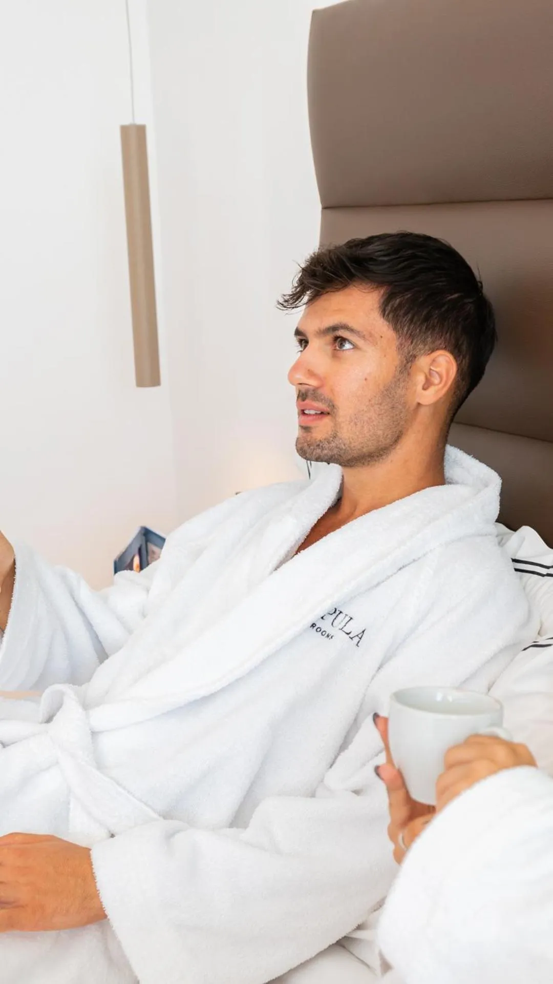 Bed in Popula Rooms & Mediterranean Bay