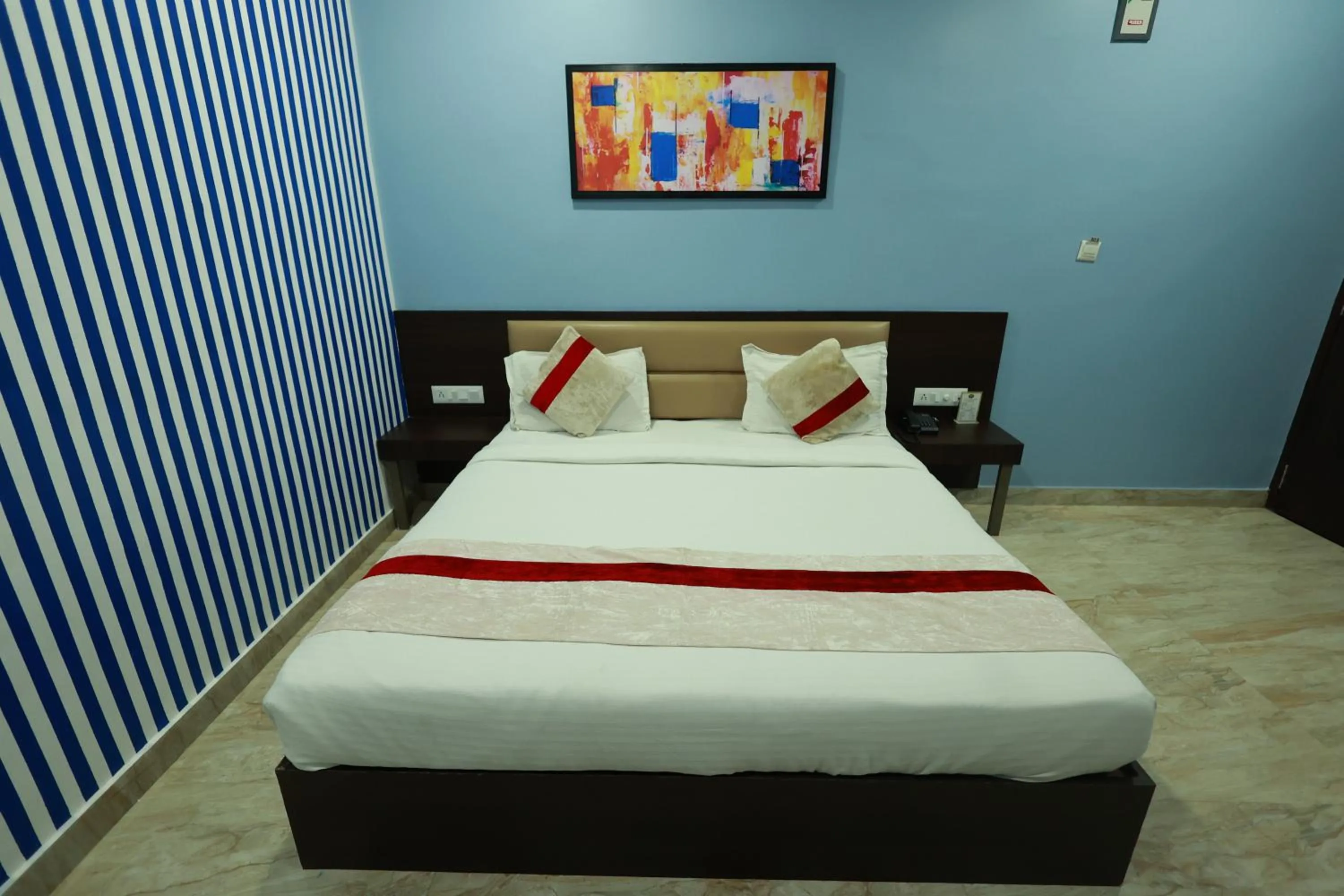 Photo of the whole room, Bed in Hotel Jai Harsh