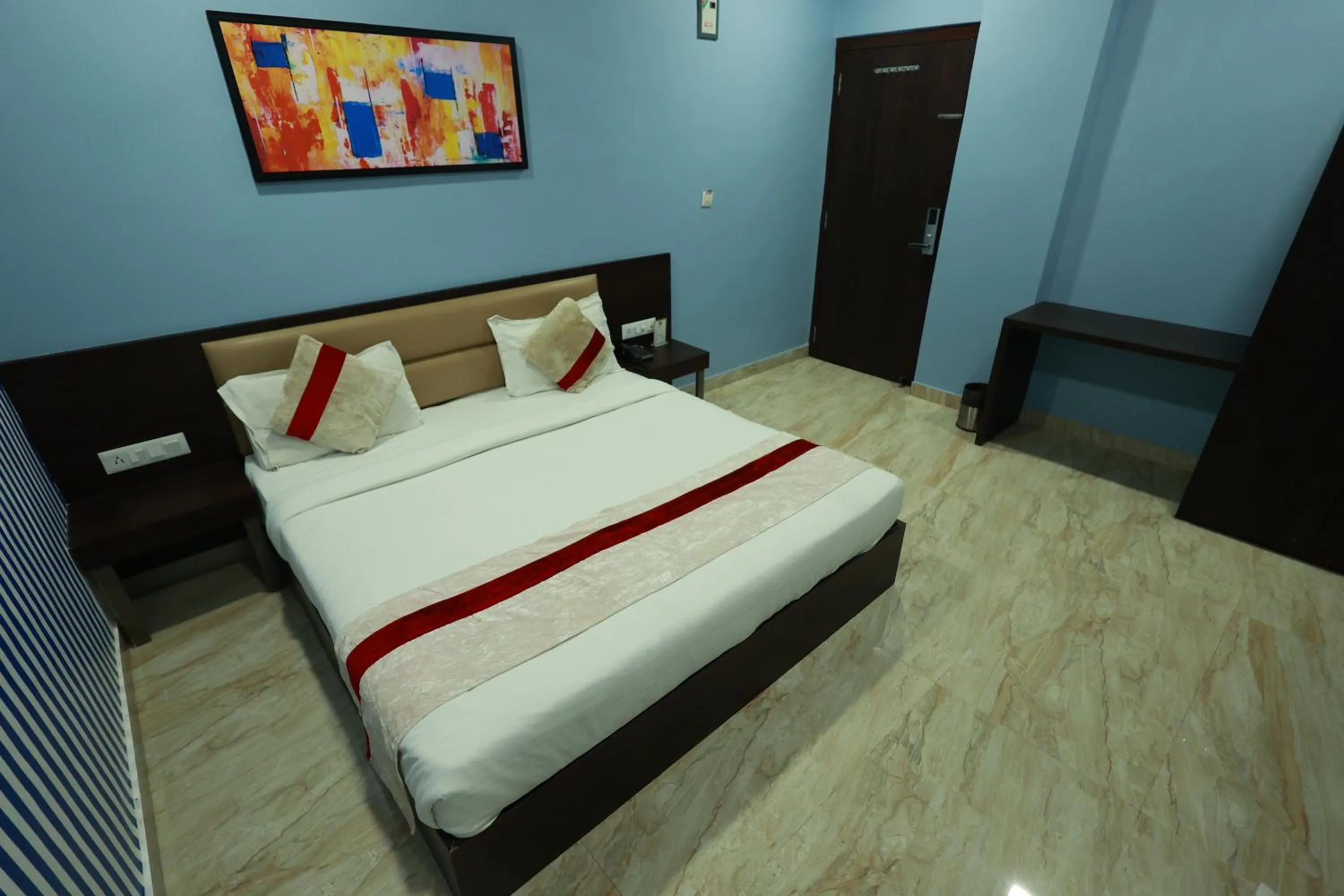 Photo of the whole room, Bed in Hotel Jai Harsh