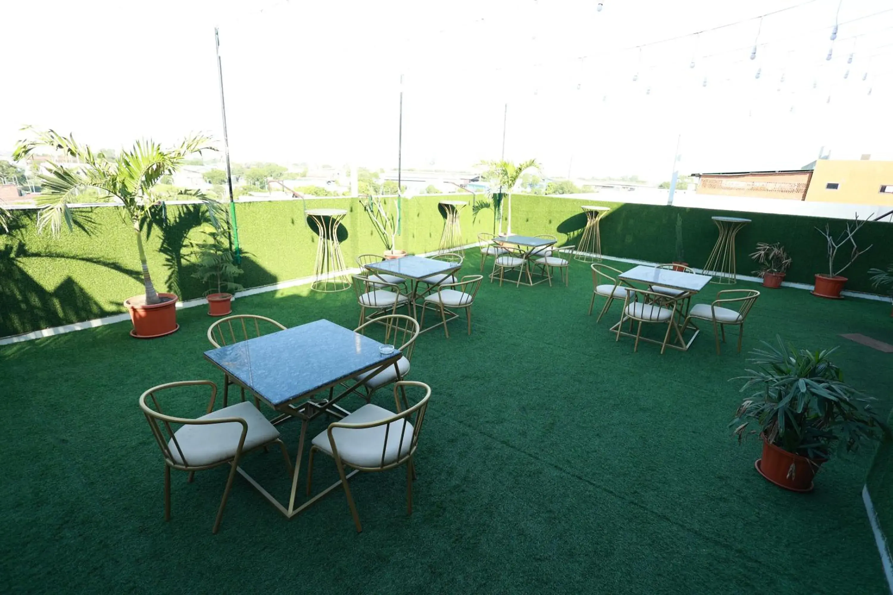 Garden view in Hotel Jai Harsh Garden view in Hotel Jai Harsh